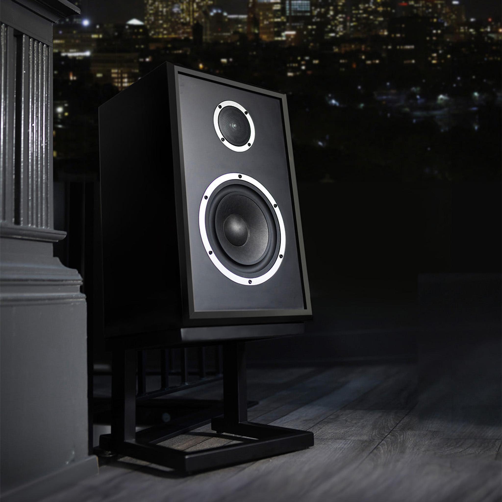 KLH Model Three 2-way 8-inch Acoustic Suspension Bookshelf Speaker - Each (Nordic Noir) thumbnail 4