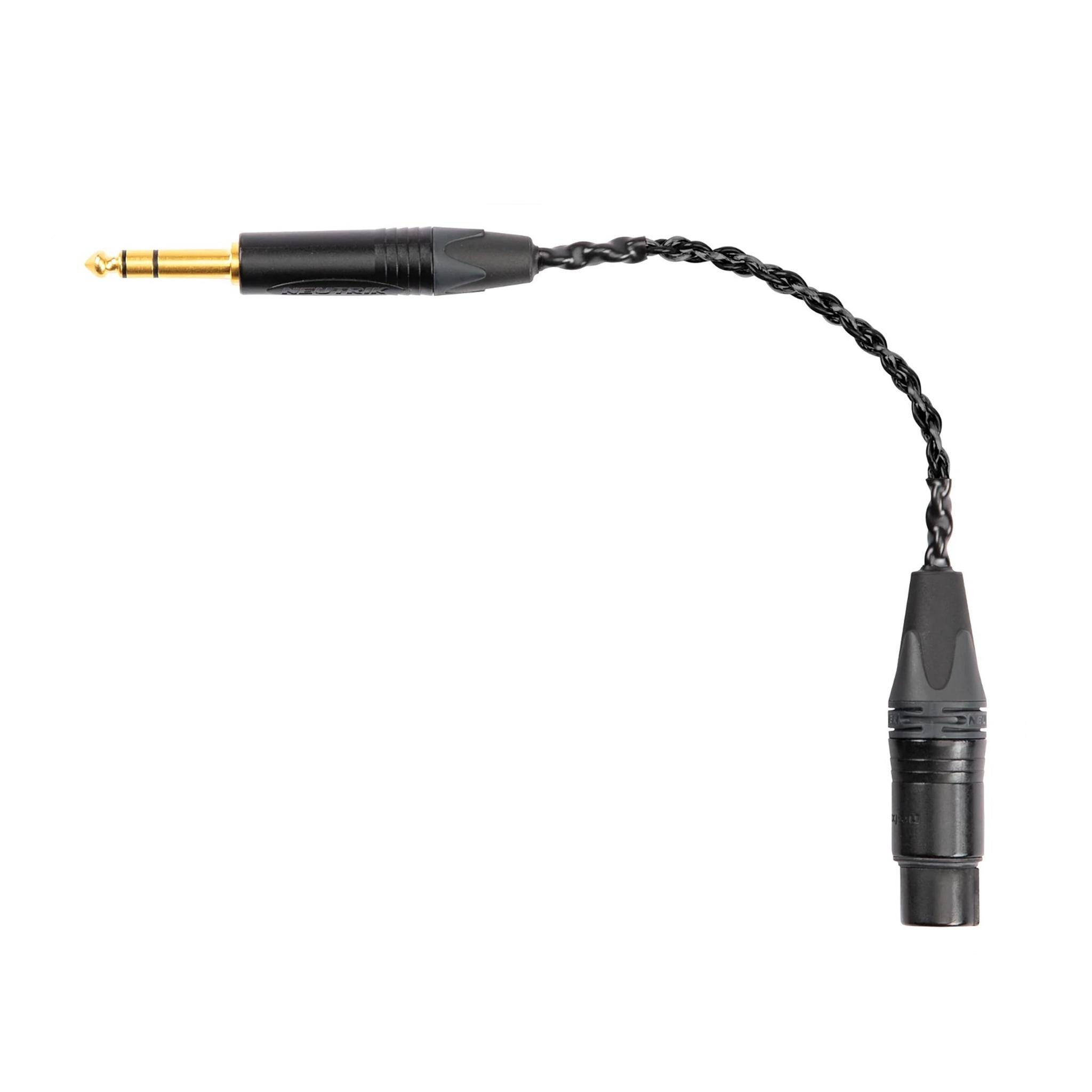 Audeze Std LCD Series Cable | Mini-XLR to 4-pin XLR w/ 6.3mm Adapter thumbnail 2
