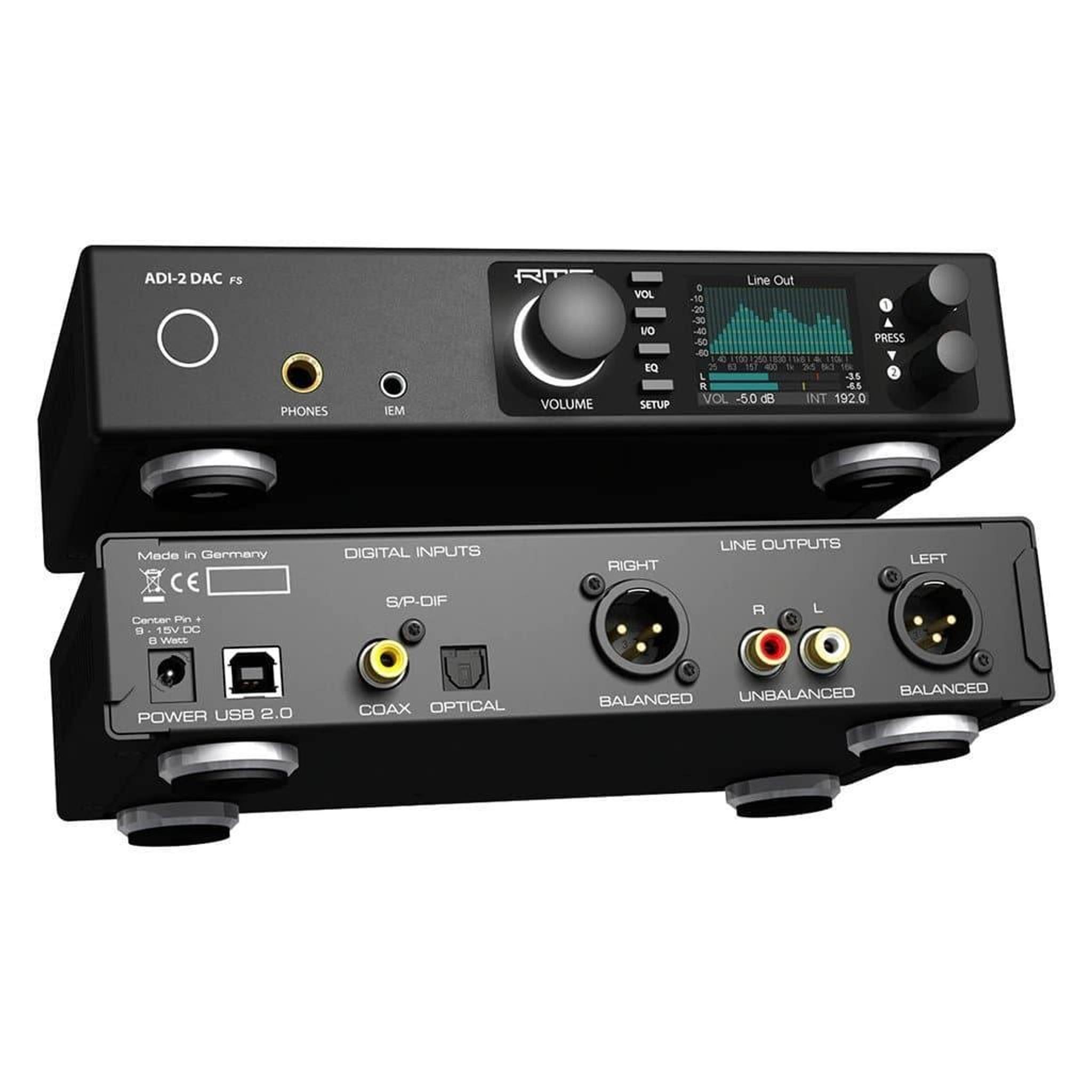 RME ADI-2 DAC FS Desktop DAC & Headphone Amp thumbnail 5