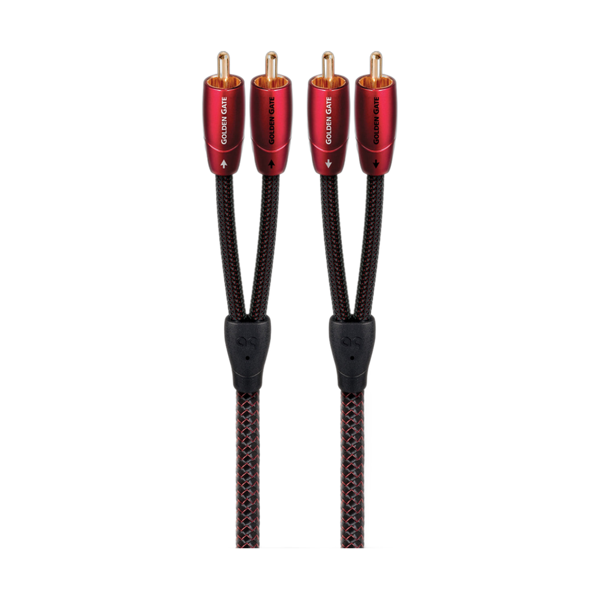 AudioQuest Golden Gate RCA to RCA Analog Interconnect Cable - 0.6 meters