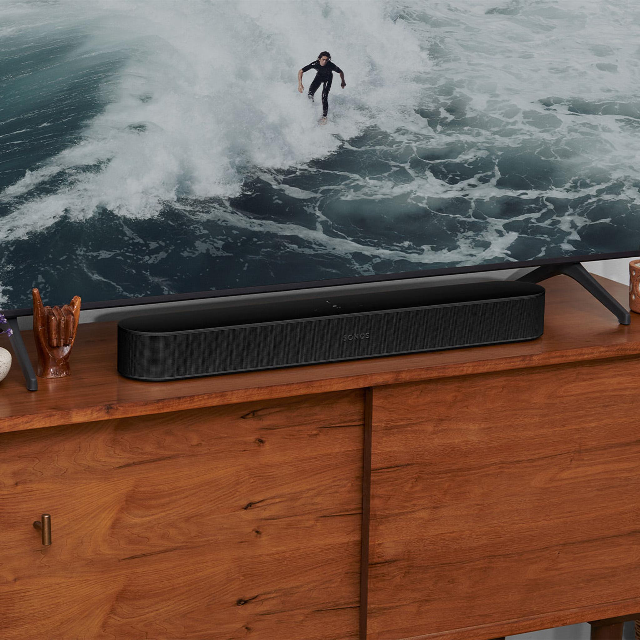 Sonos Premium Entertainment Set with Beam Soundbar (Gen 2) & Sub 4 Subwoofer(Black) thumbnail 8