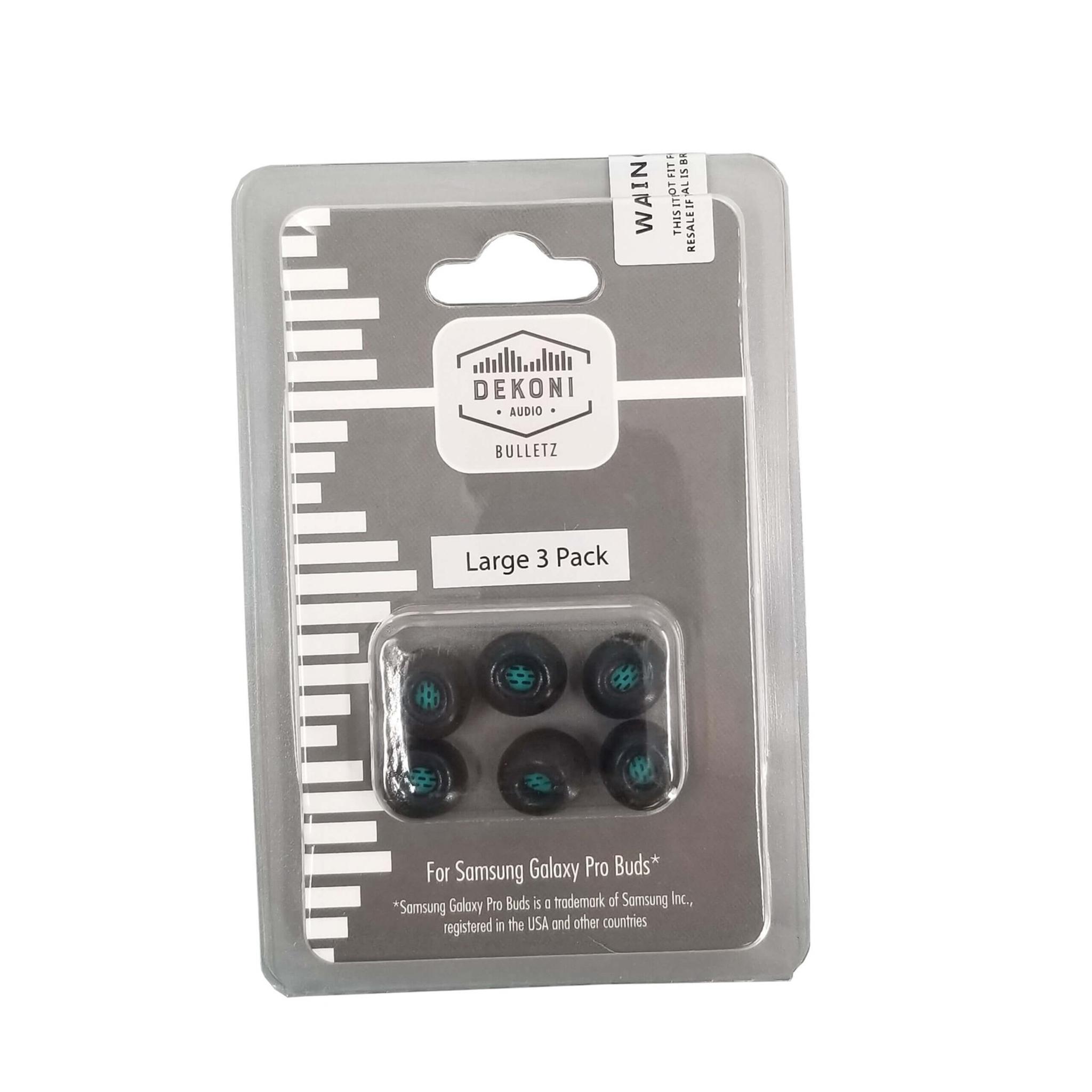 Memory Foam IEM Tips Black - Samsung Galaxy Buds Pro thumbnail 9
