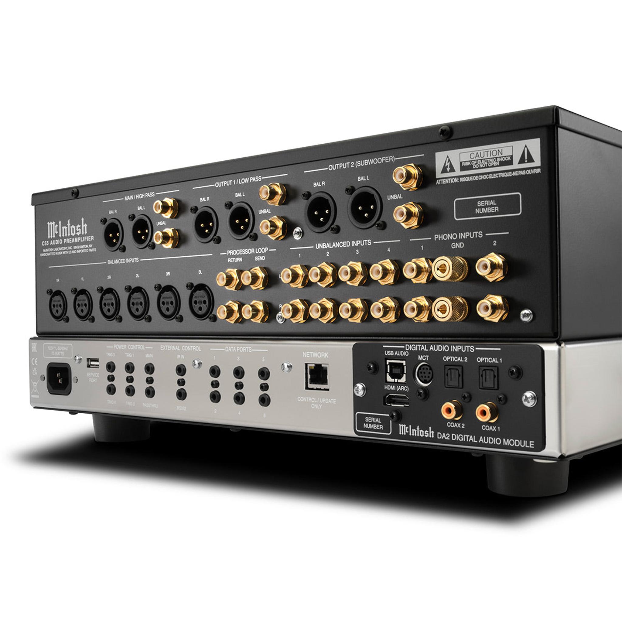 McIntosh C55 2-Channel Solid State Preamplifier thumbnail 13