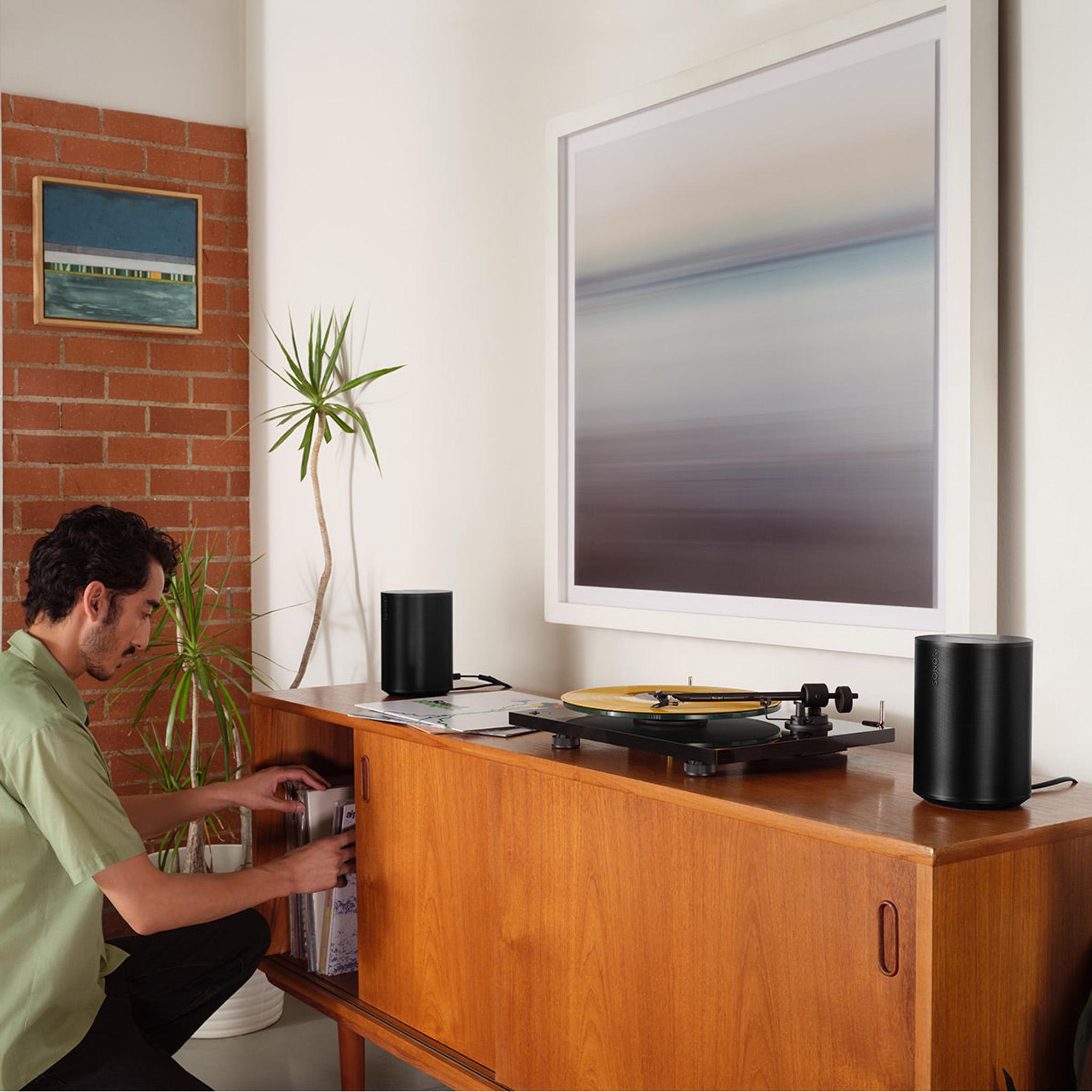 Sonos Surround Set with Arc Ultra Soundbar & Pair of Era 100 Wireless Speakers (Black) thumbnail 6