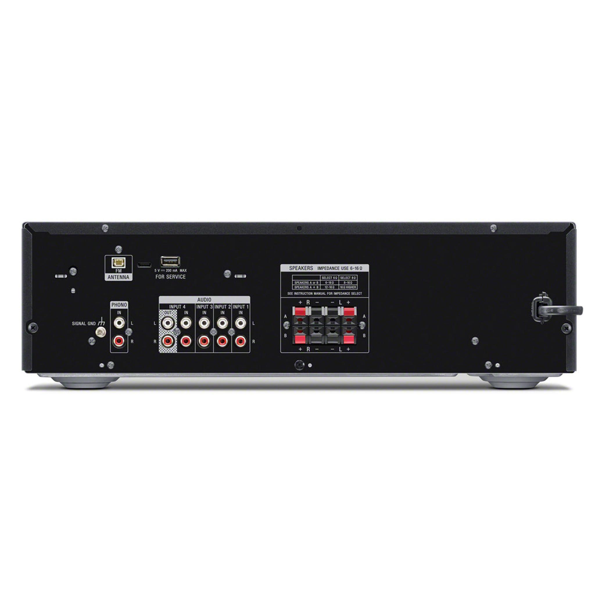 Sony STR-DH190 Stereo Receiver with Phono Input and Bluetooth Connectivity thumbnail 5