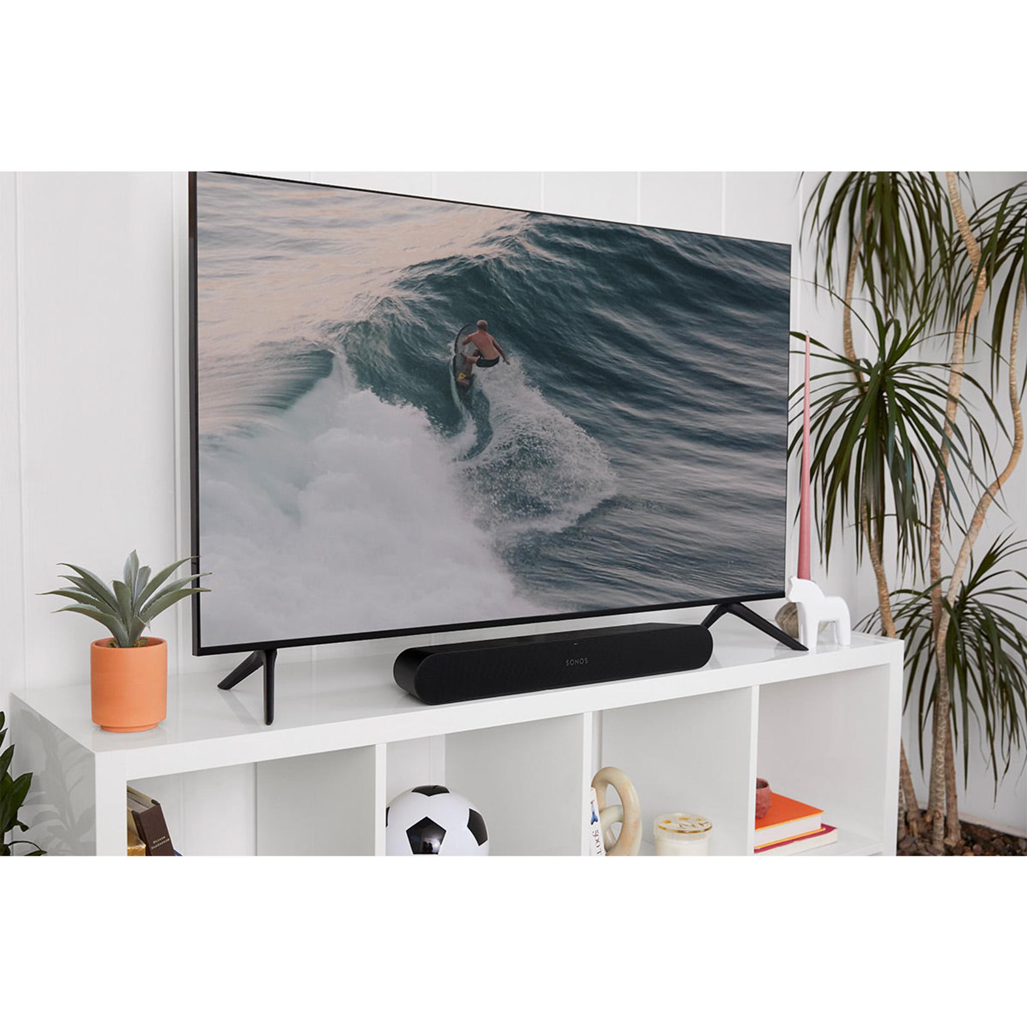 Sonos Ray Compact Sound Bar for TV, Gaming, and Music (Black) thumbnail 11