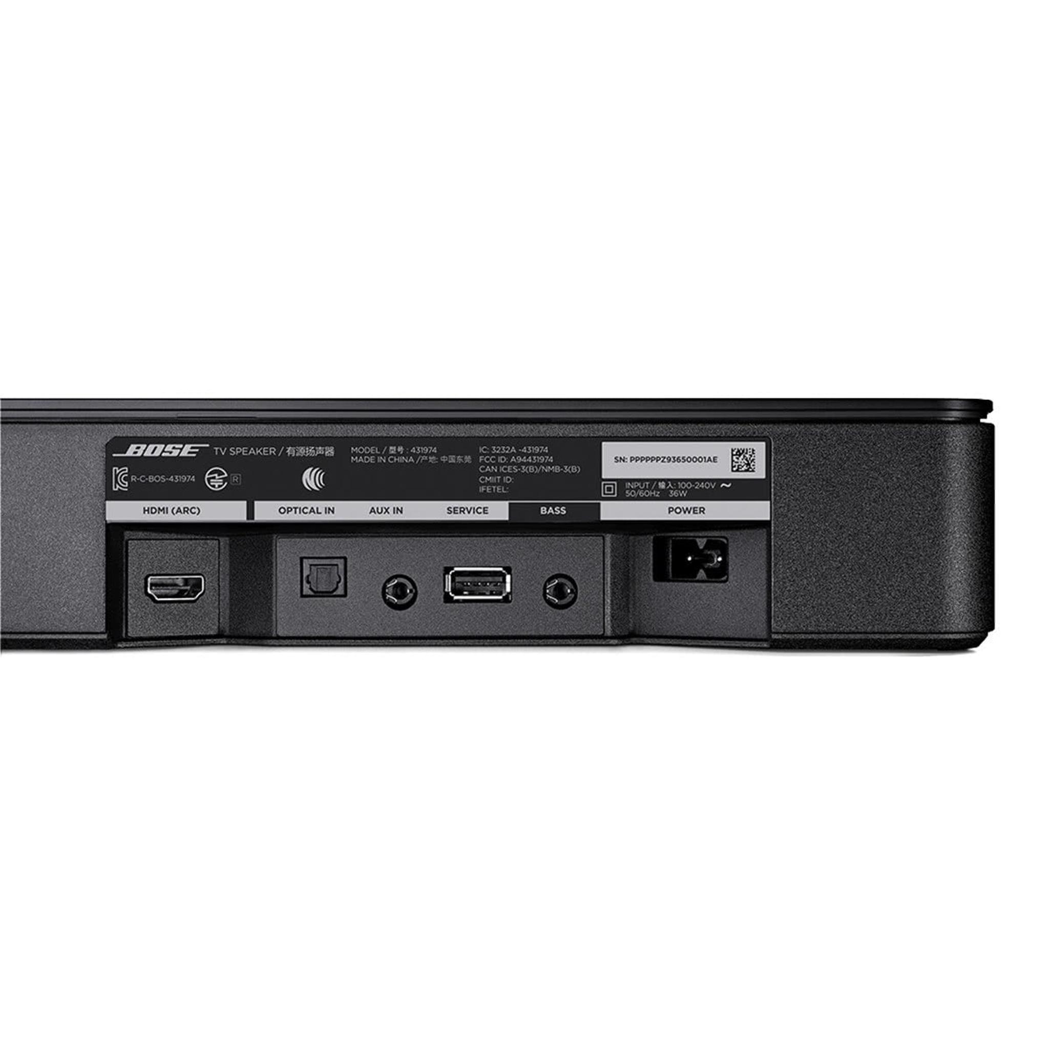 Bose TV Speaker with Bluetooth and HDMI-ARC (Black) thumbnail 4