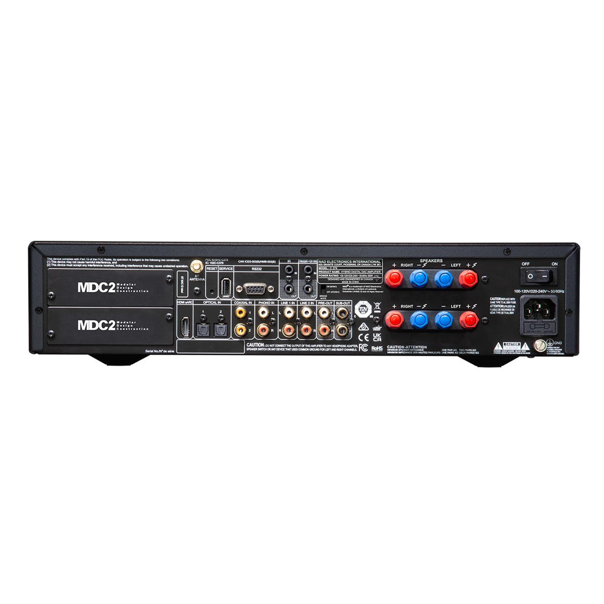 NAD Electronics C 379 HybridDigital DAC Amplifier thumbnail 4