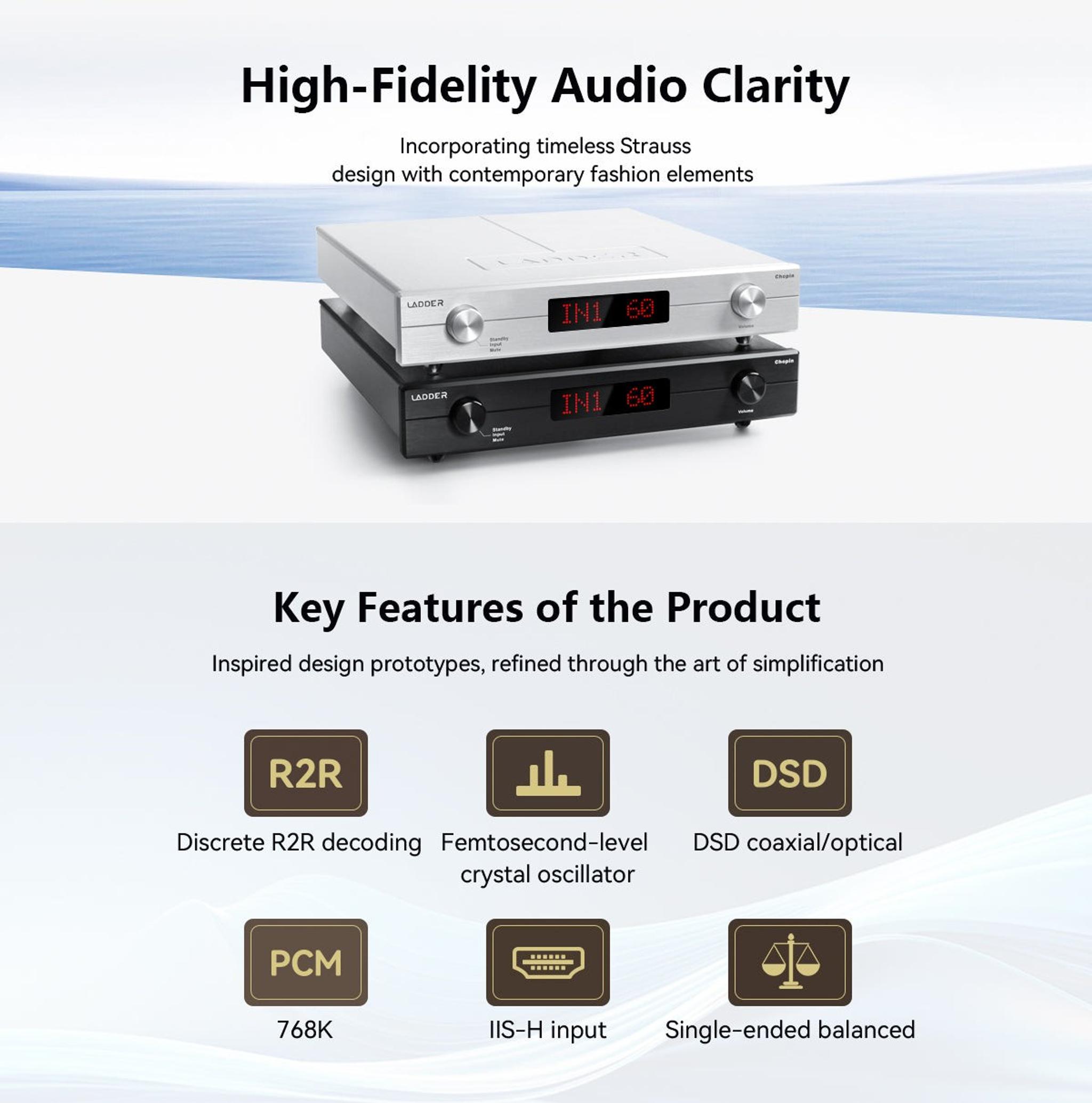 LADDER Chopin Desktop R2R Pre-amplifier thumbnail 4