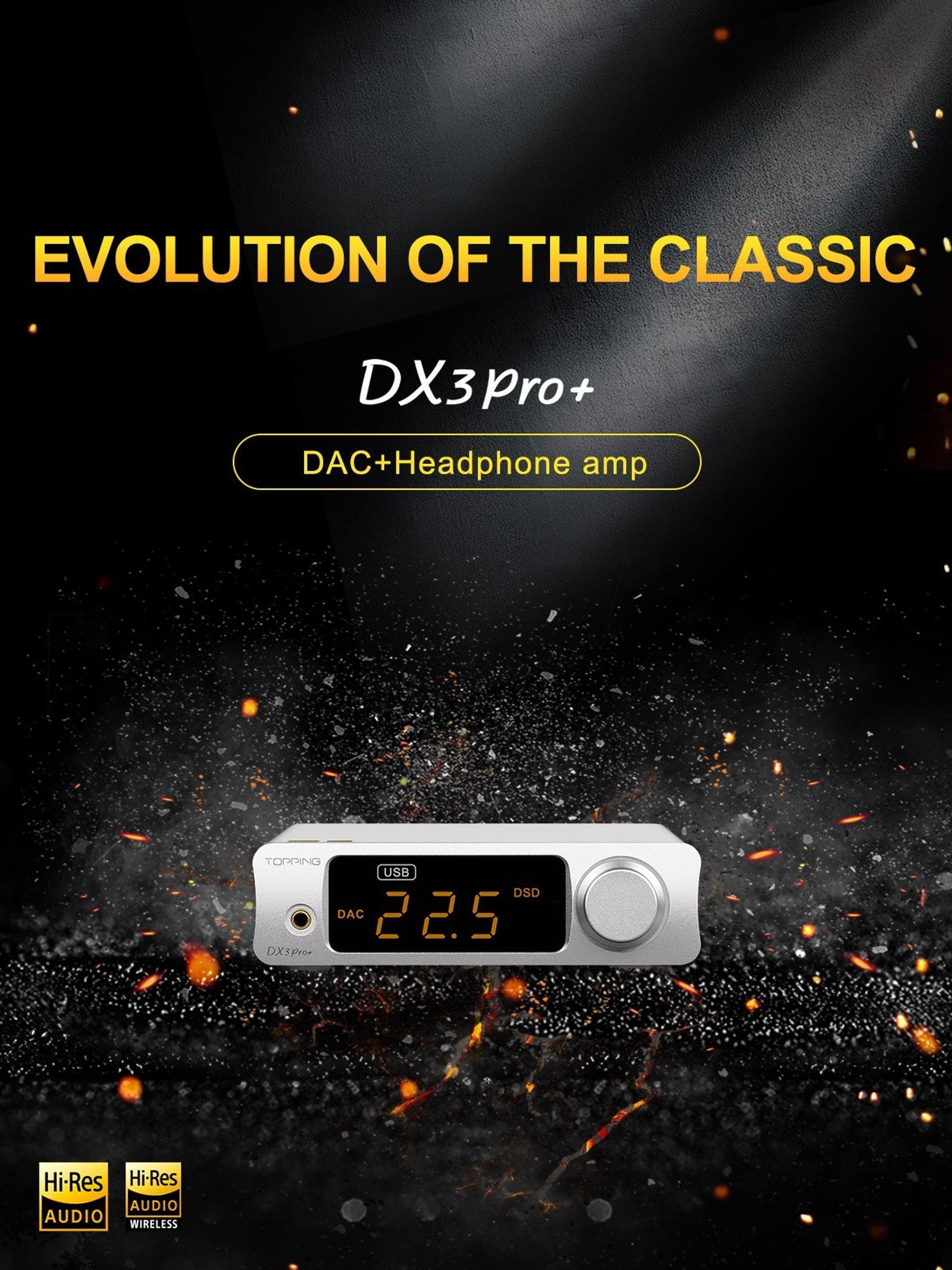 TOPPING DX3 Pro+ Bluetooth DAC/Amp thumbnail 3