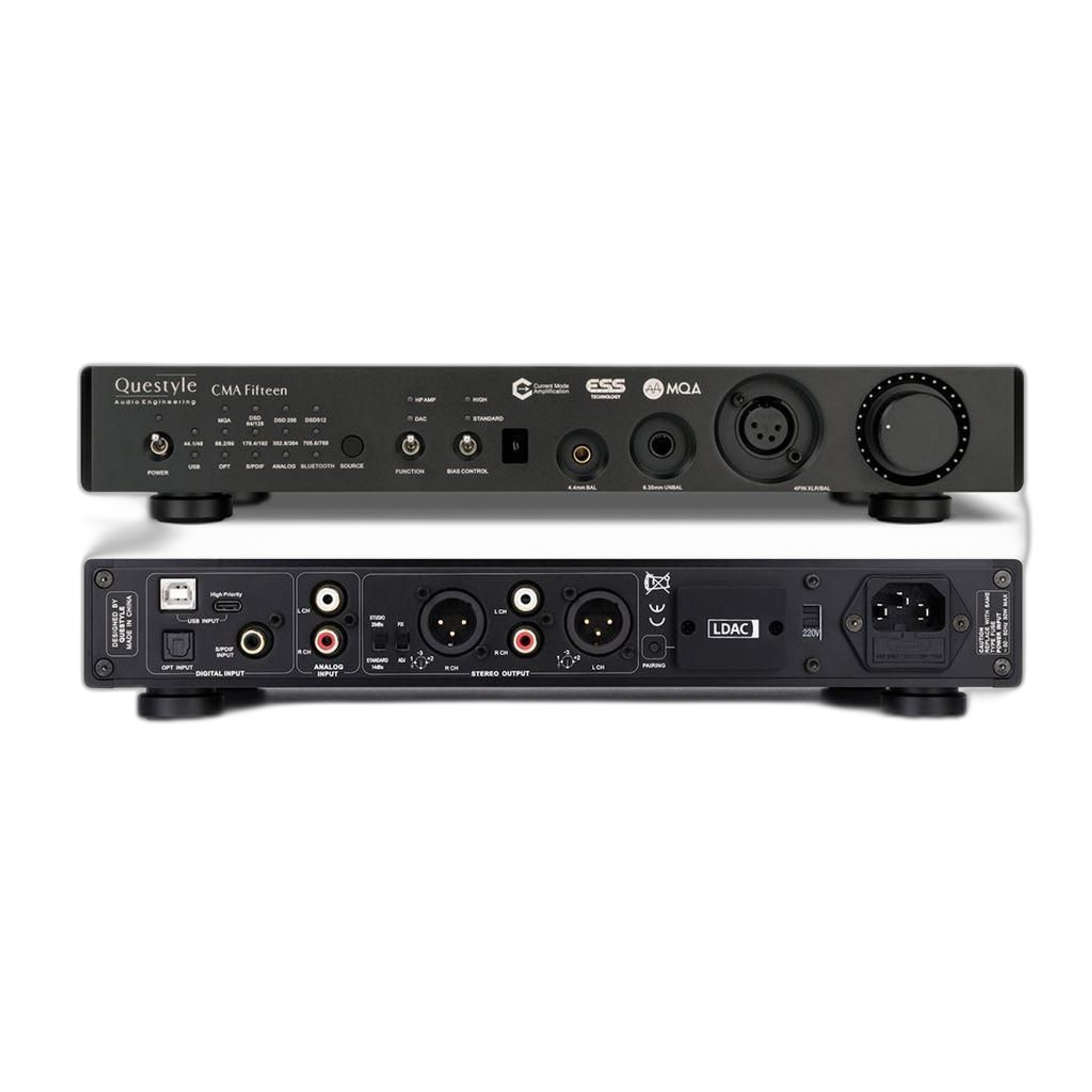 Questyle CMA Fifteen Desktop DAC and Headphone Amplifier thumbnail 4