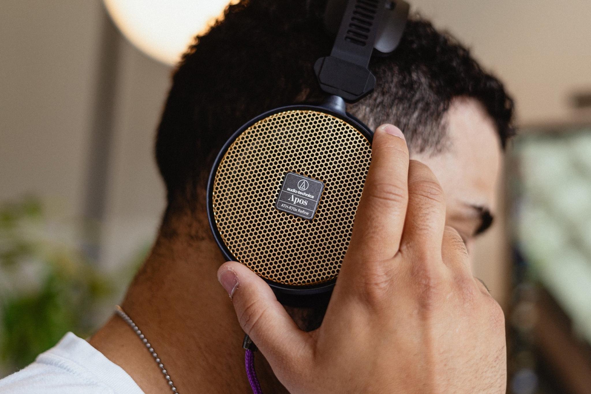 Apos x Audio-Technica ATH-R70x Refine Headphone thumbnail 8