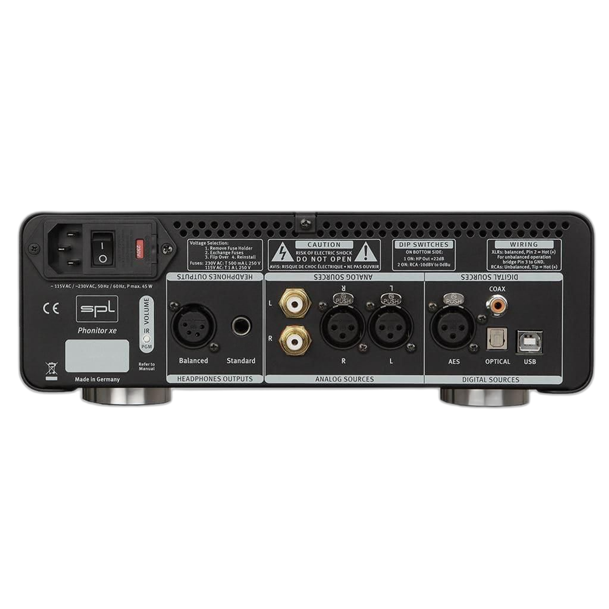 SPL Phonitor XE Desktop Headphone Amplifier with Optional DAC thumbnail 4