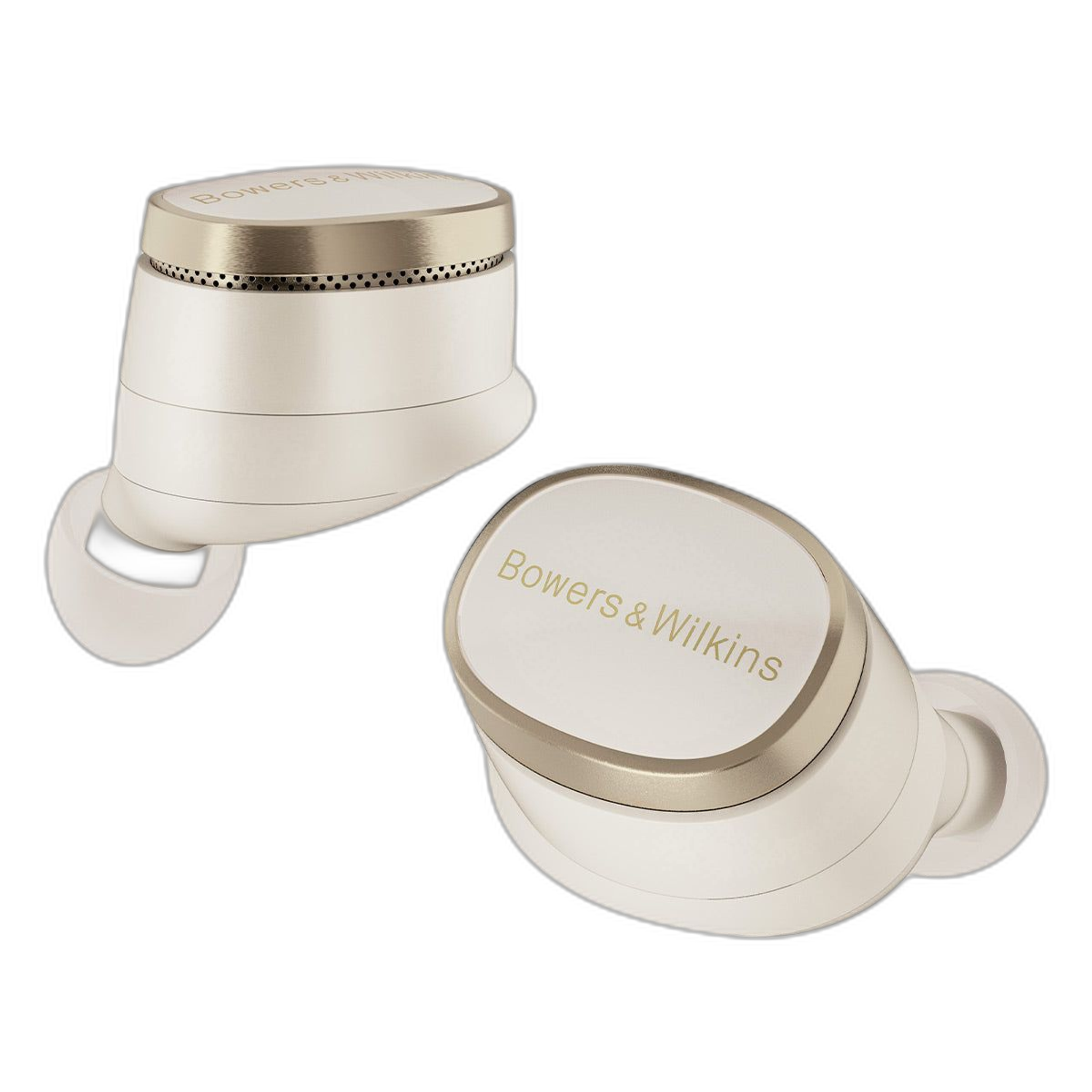 Bowers & Wilkins Pi8 In-Ear Bluetooth True Wireless Earbuds (Dove White) - Image 1