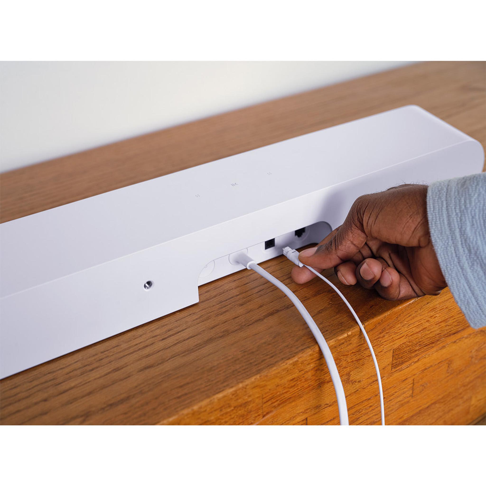 Sonos Ray Compact Sound Bar for TV, Gaming, and Music (White) thumbnail 12
