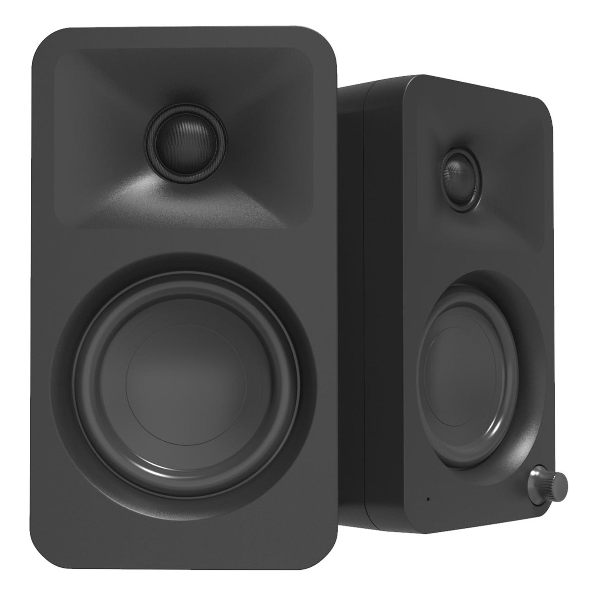 Kanto ORA Powered Reference Desktop Speakers with Bluetooth - Pair (Black) thumbnail 8
