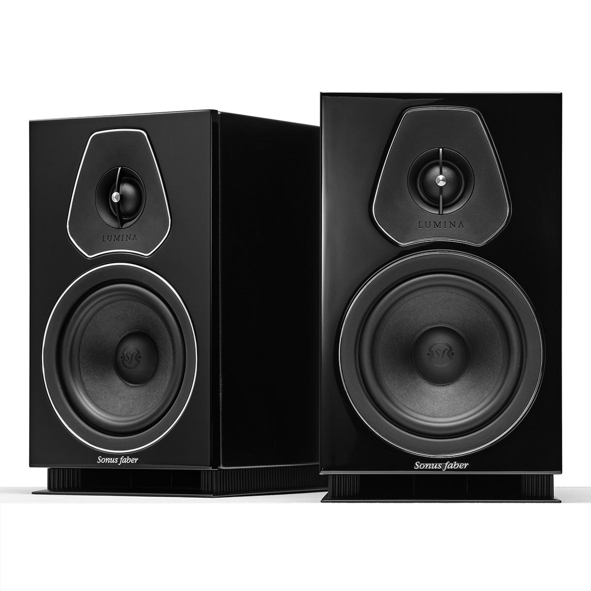 Sonus faber Lumina II Bookshelf Speakers - Pair (Black) - Image 1