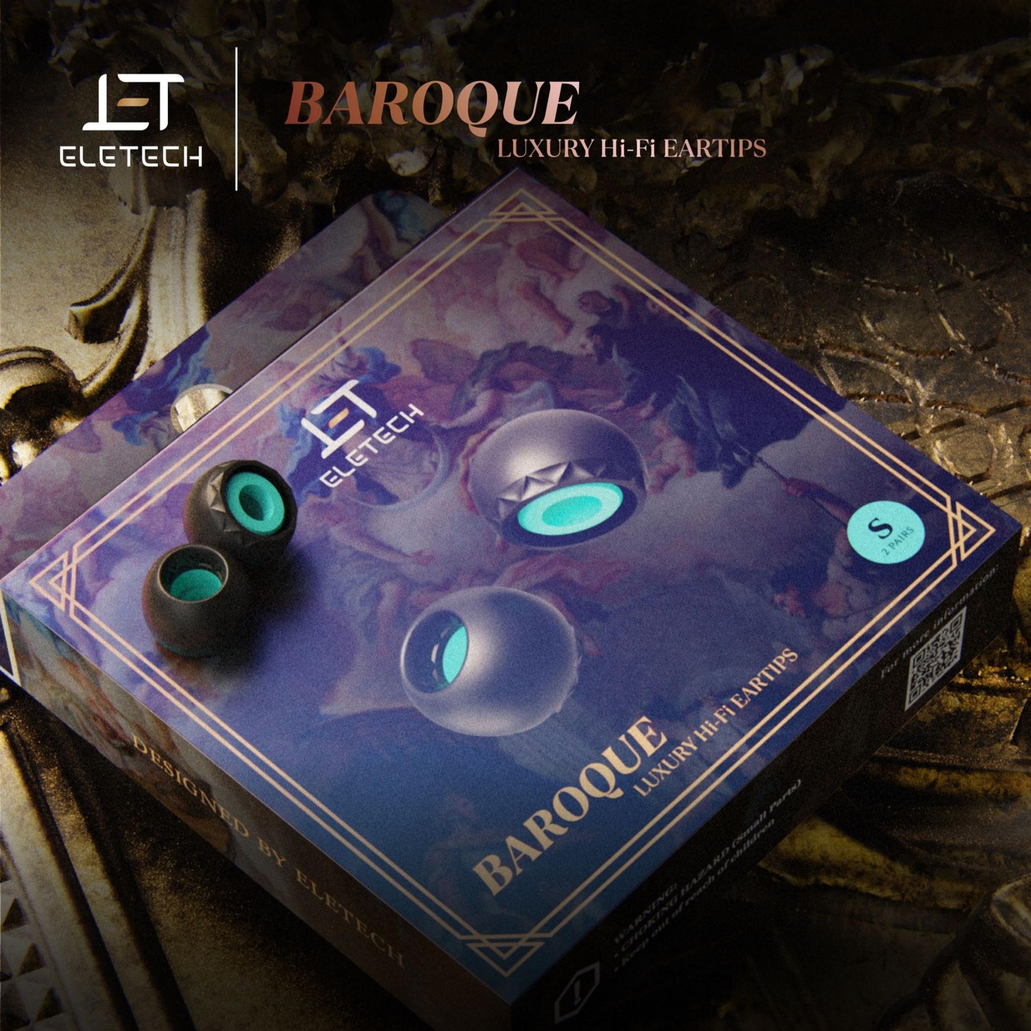 Eletech Baroque | Luxury HiFi Eartips for IEMs thumbnail 2