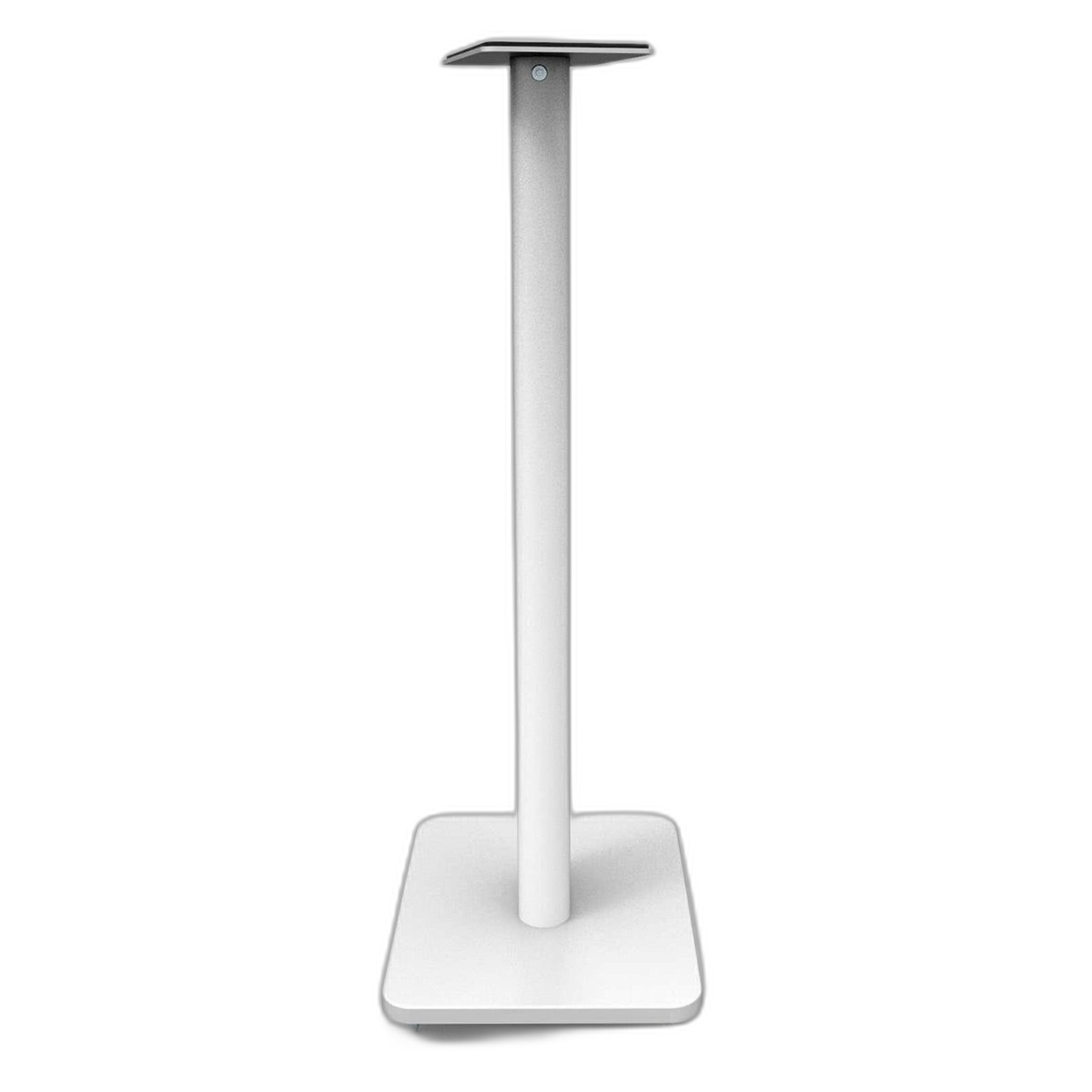 Kanto SP26PL 26" Bookshelf Speaker Stands with Rotating Top Plates and Cable Management - Pair (White) thumbnail 11