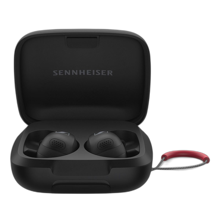 Sennheiser Momentum Sport True Wireless Earbuds with Adaptive Noise Cancellation (Black)