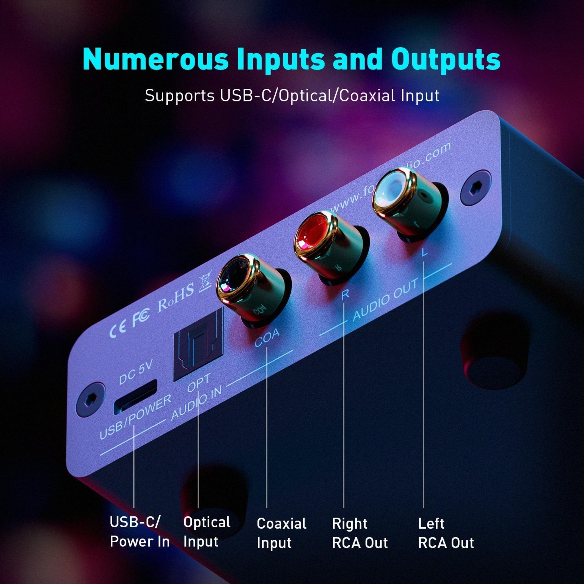 Fosi Audio K5 Pro Gaming DAC/ Headphone Amplifier thumbnail 8
