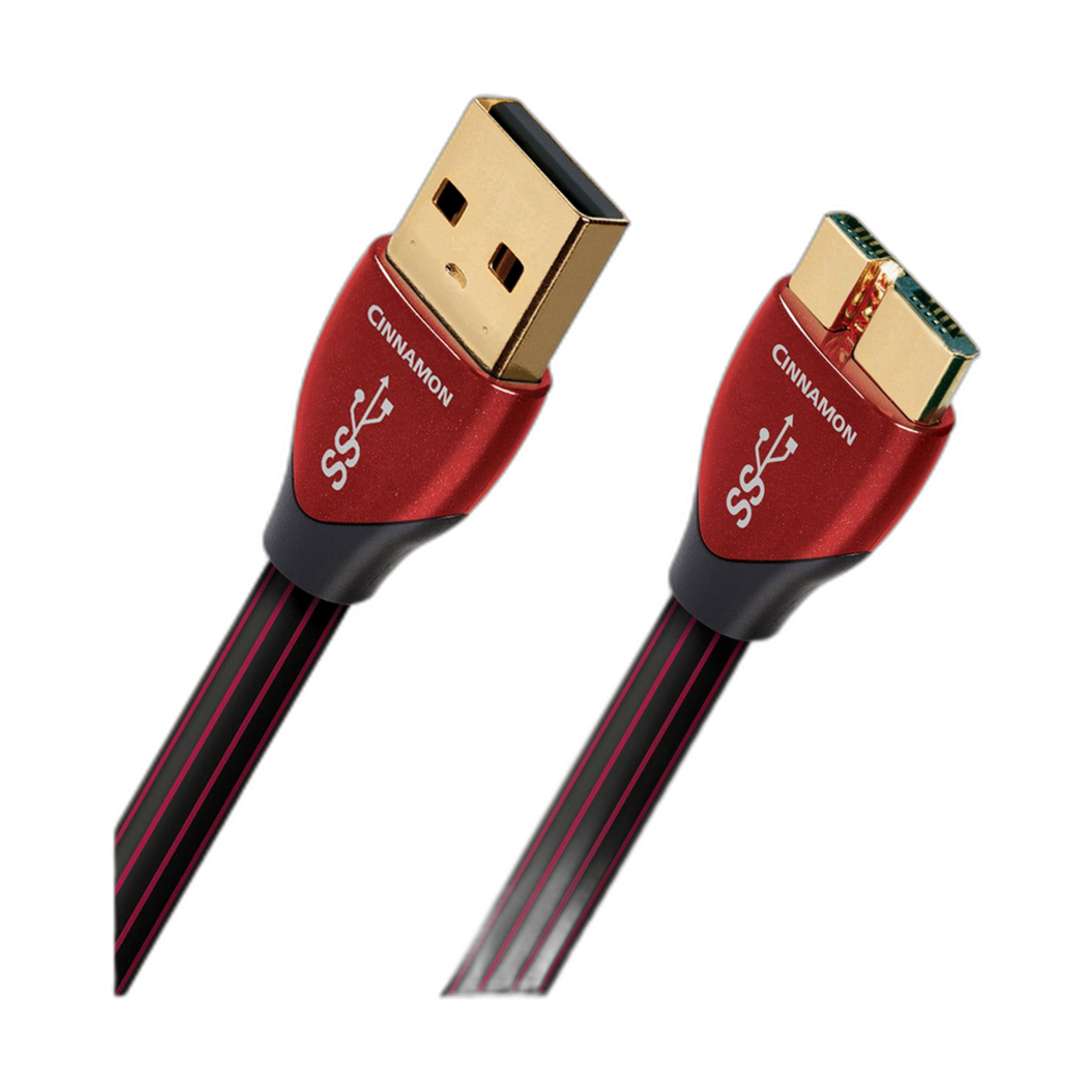 AudioQuest Cinnamon USB to Micro Audio Cable - 2.46 ft. (.75m)