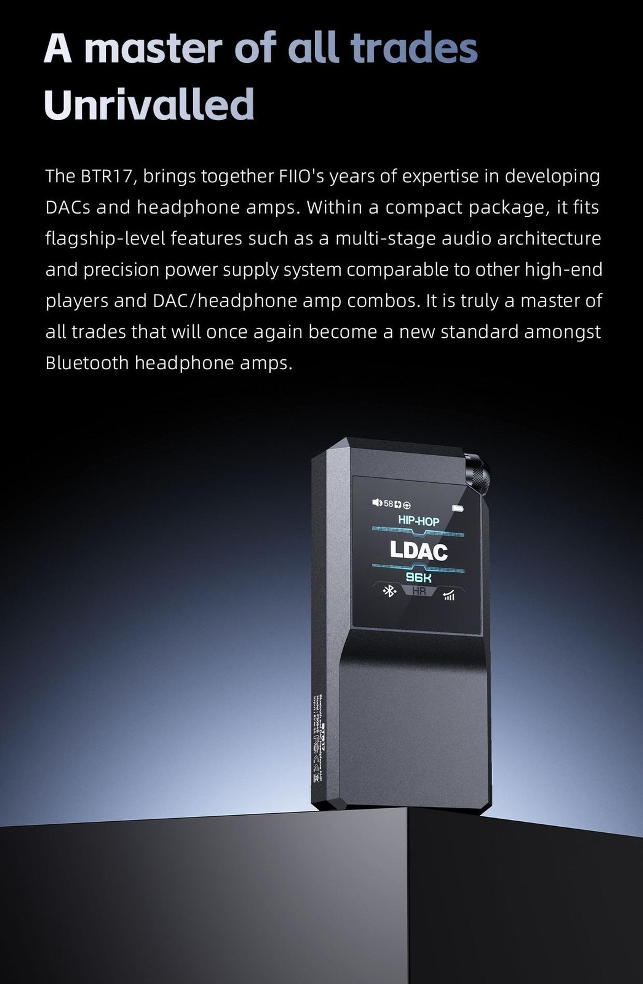 FiiO BTR17 Bluetooth USB DAC/Amp thumbnail 5