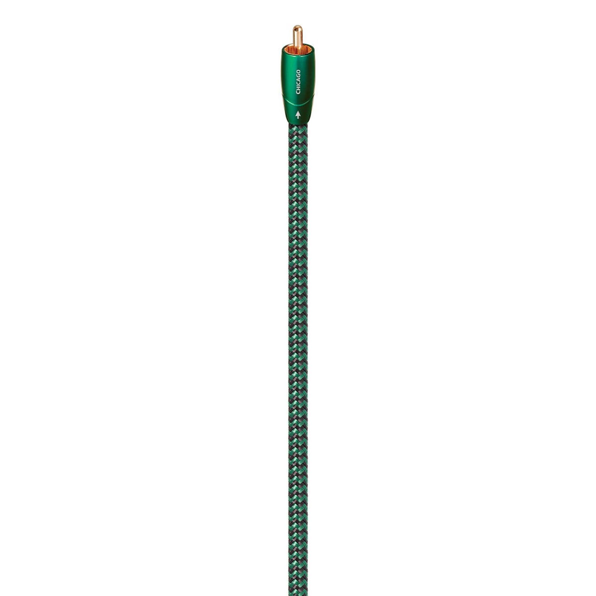 AudioQuest Chicago RCA Analog Audio Interconnect Cable - Pair (6.56 ft.) thumbnail 2