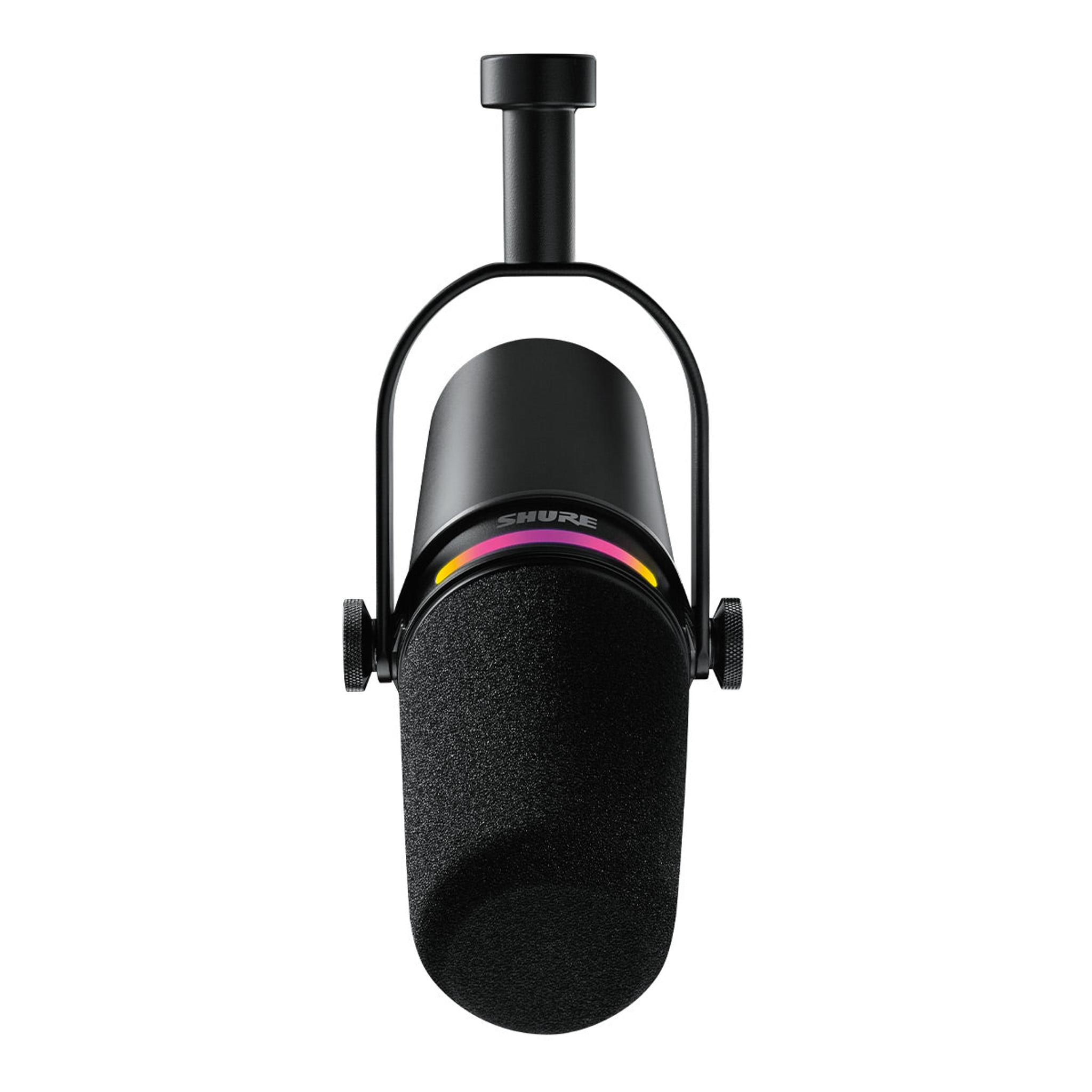 Shure MV7+ Hybrid Output USB-C & XLR Podcast Microphone (Black) thumbnail 6
