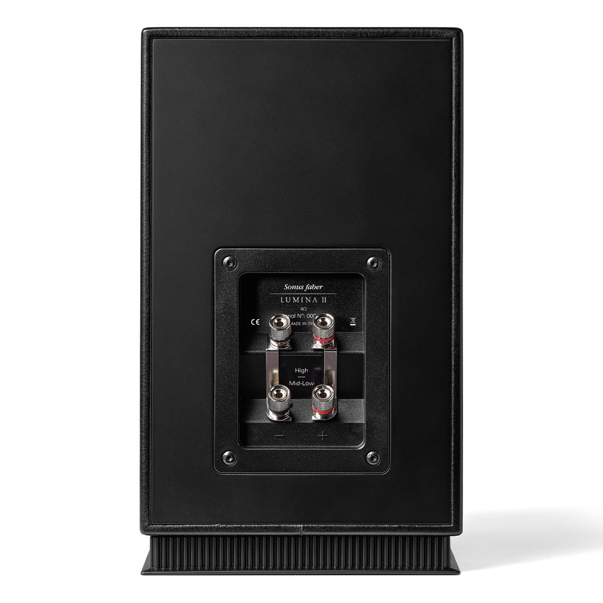 Sonus faber Lumina II Bookshelf Speakers - Pair (Black) thumbnail 3