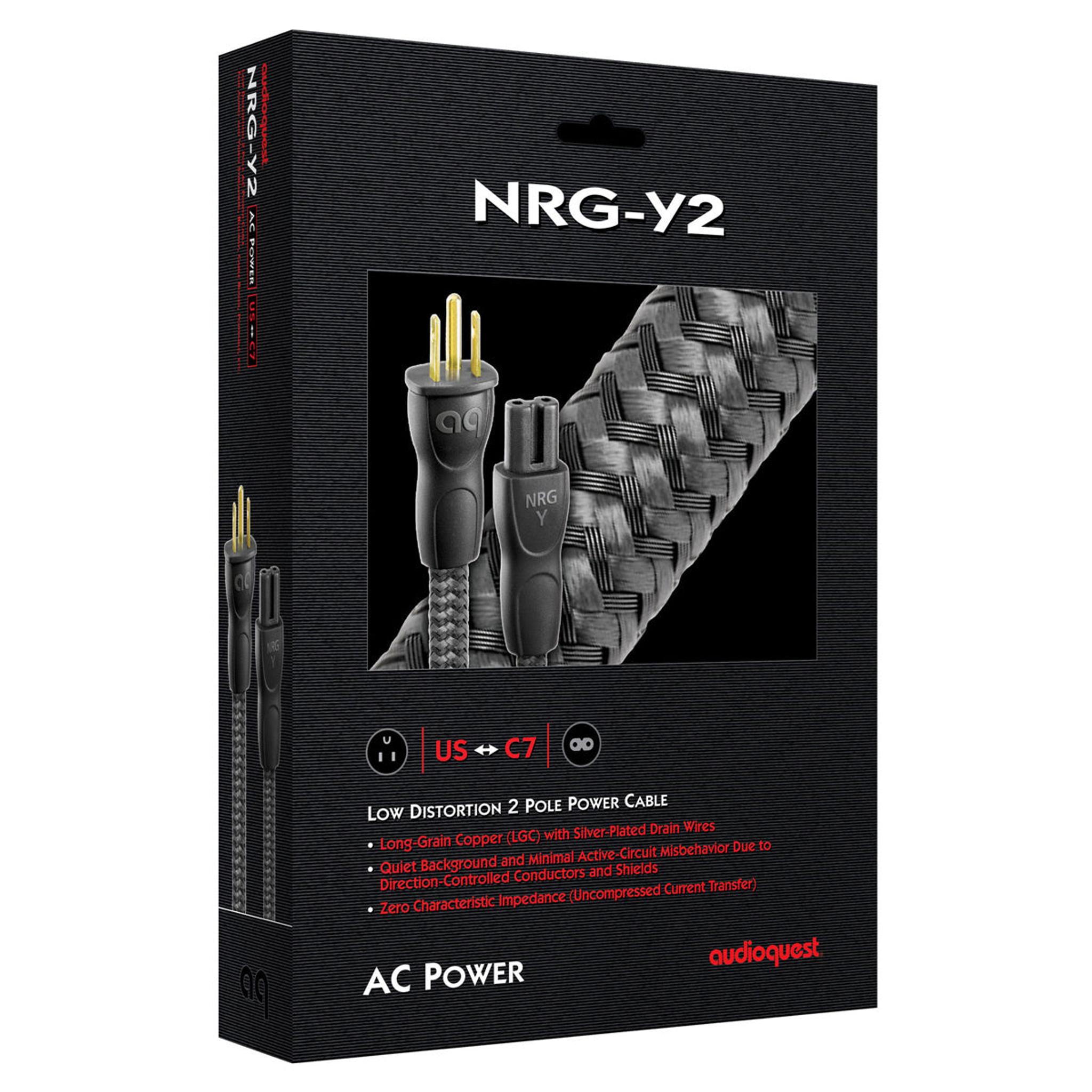 AudioQuest NRG-Y2 Low-Distortion 2-Pole AC Power Cable - 3.28' (1m) thumbnail 5
