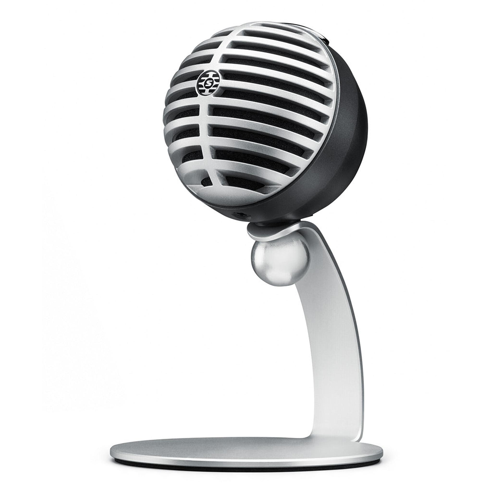 Shure MV5 Digital Condenser Microphone (Silver) - Image 1