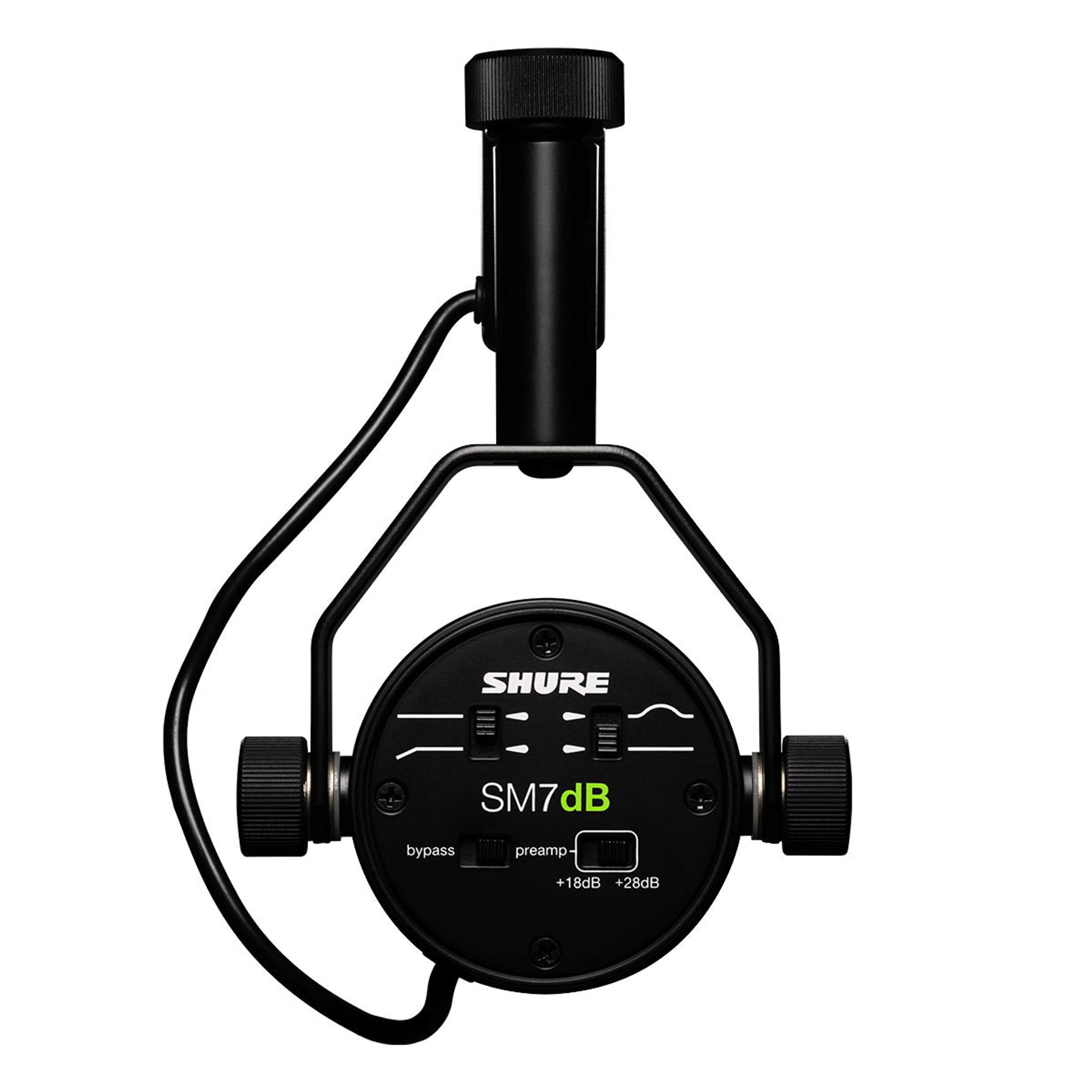 Shure SM7dB Cardioid Dynamic Vocal Microphone with Built-In Active Preamp thumbnail 4