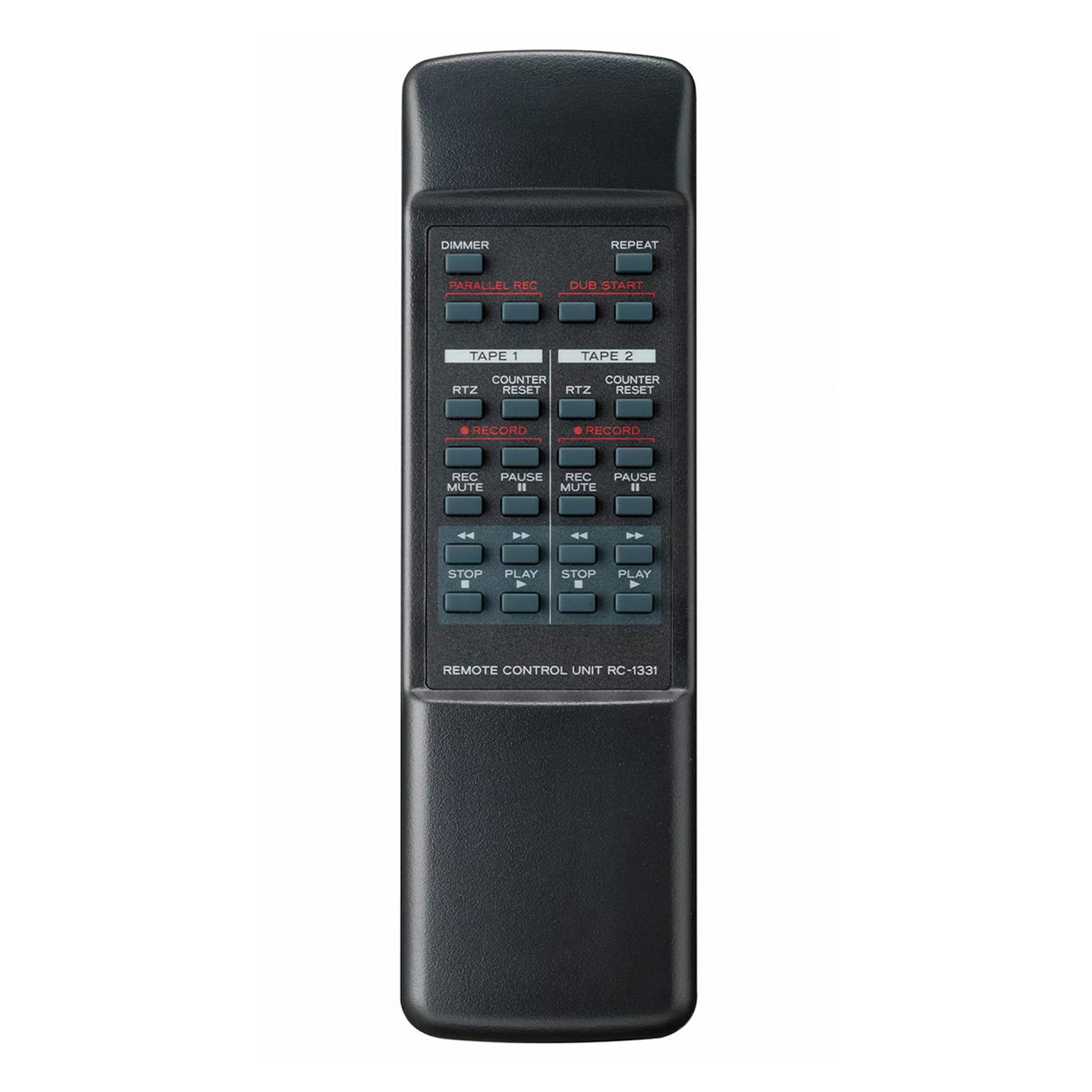 TEAC W-1200 Dual Cassette Player Recorder with Pitch Control Mic Input & USB Out (Black) thumbnail 4