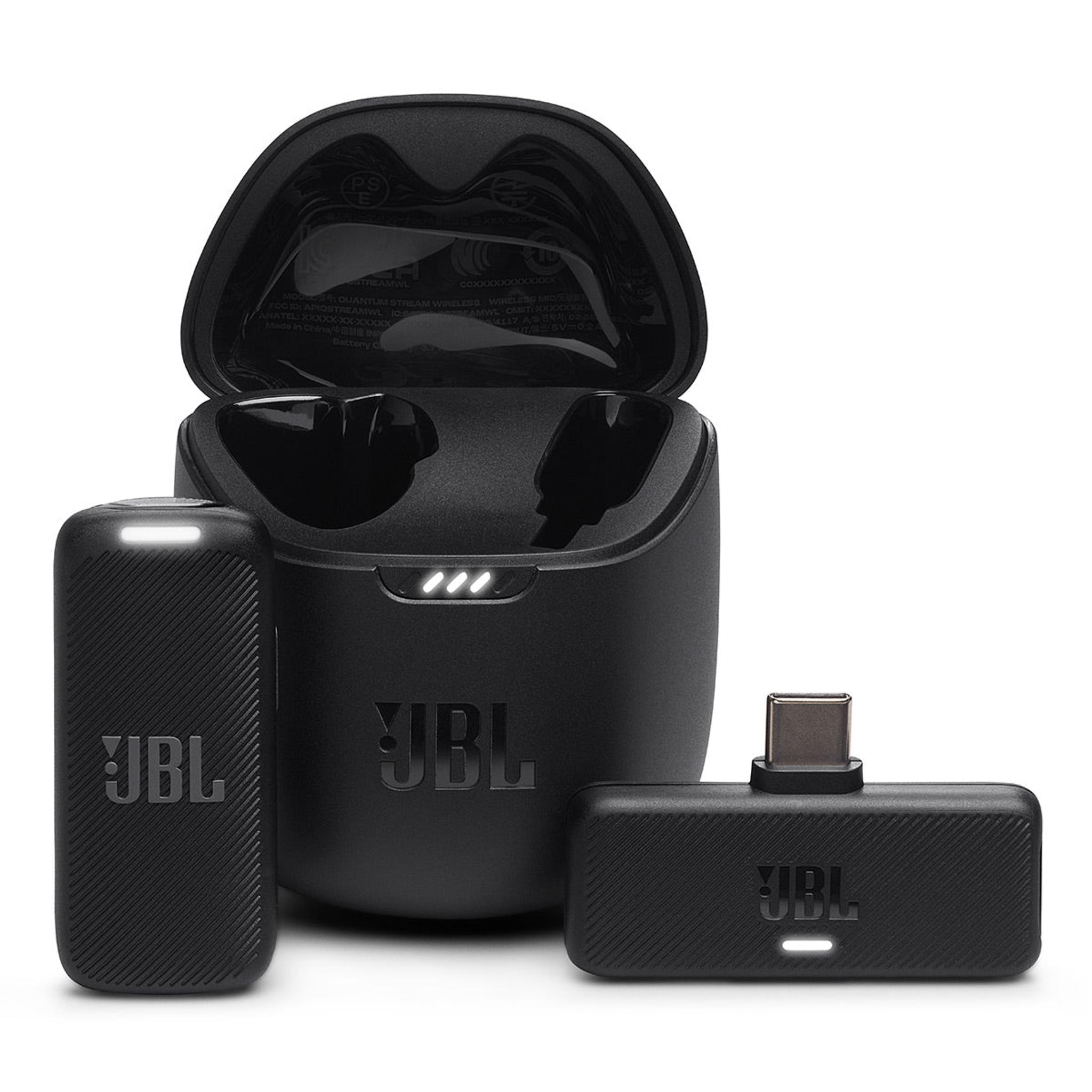 JBL Quantum Stream Wireless Wearable Streaming Microphone - USB-C (Black) - Image 1