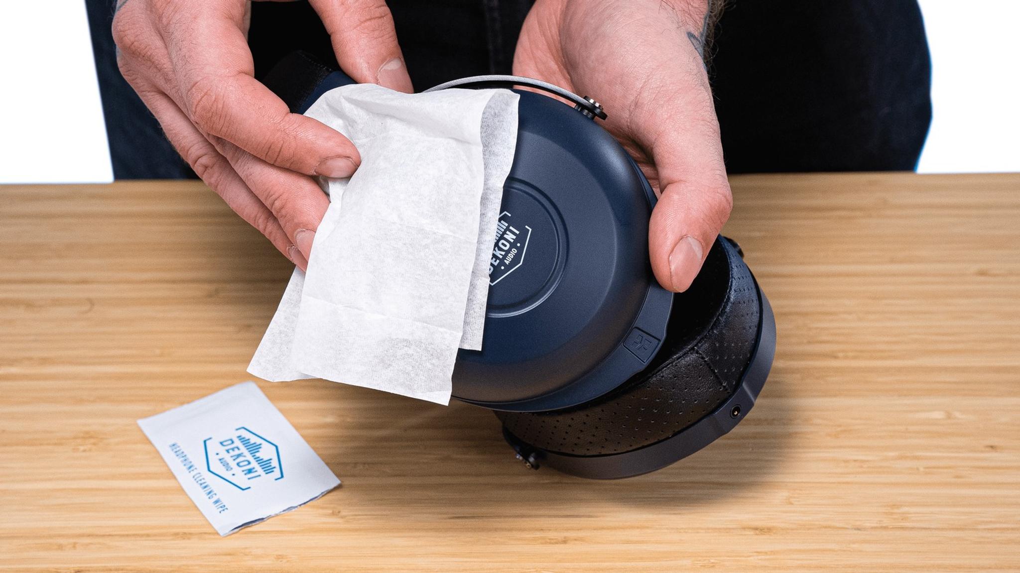 Premium Headphone & Earbud Cleaning Wipes – Anti-Static & Alcohol-Free thumbnail 2
