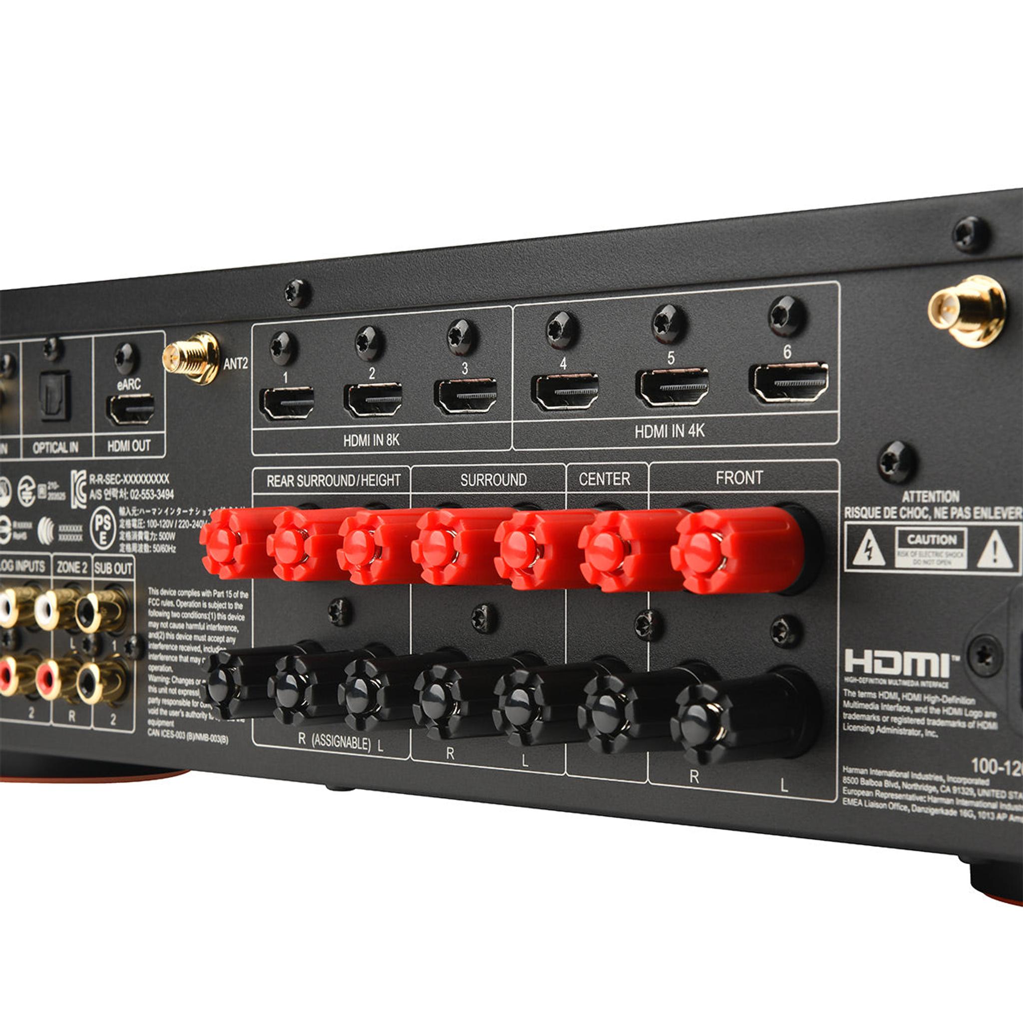 JBL MA710 7.2-Channel 8K AV Receiver (Black) thumbnail 10