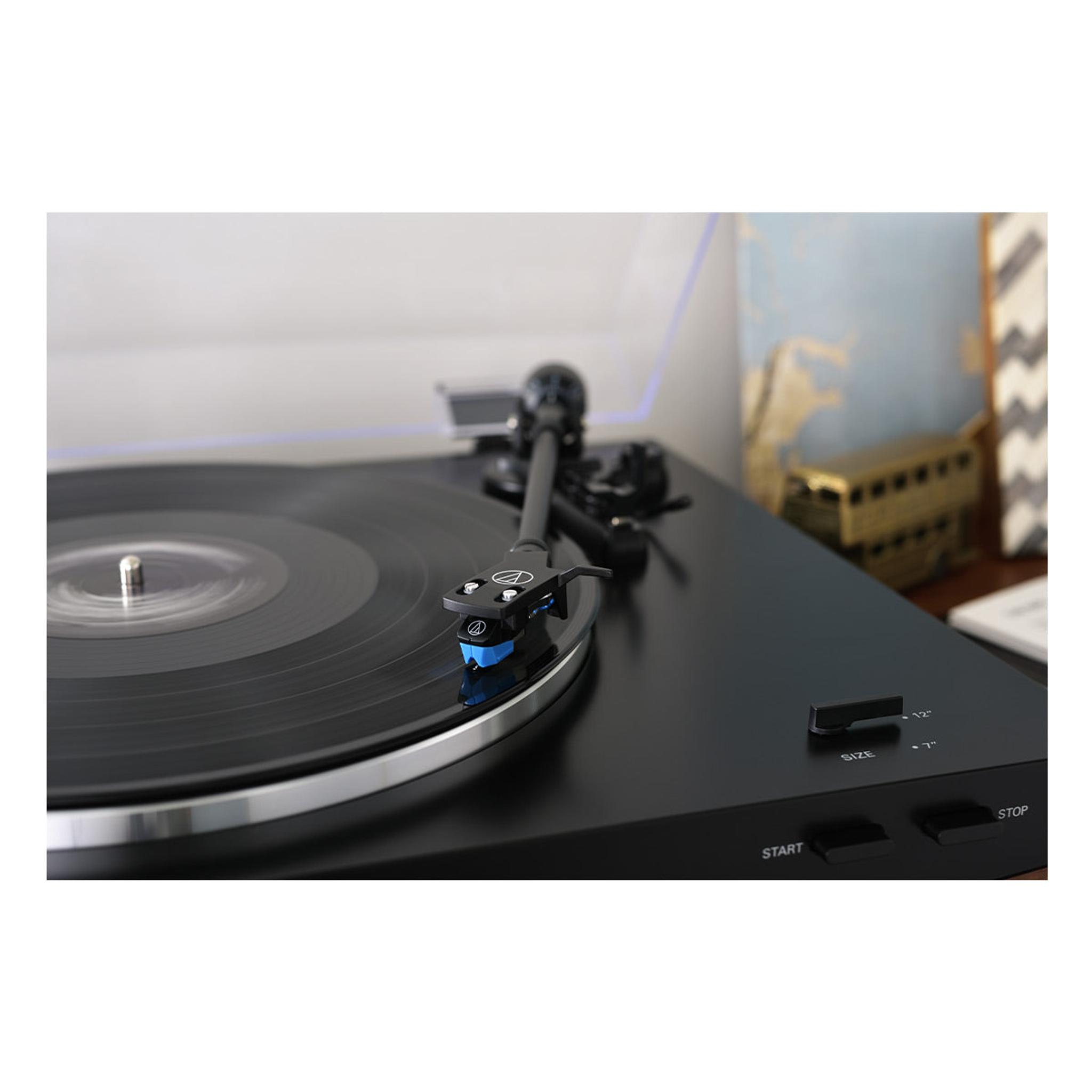 Audio-Technica AT-LP3xBT Fully Automatic Wireless Belt-Drive Turntable with Bluetooth (Black) thumbnail 8