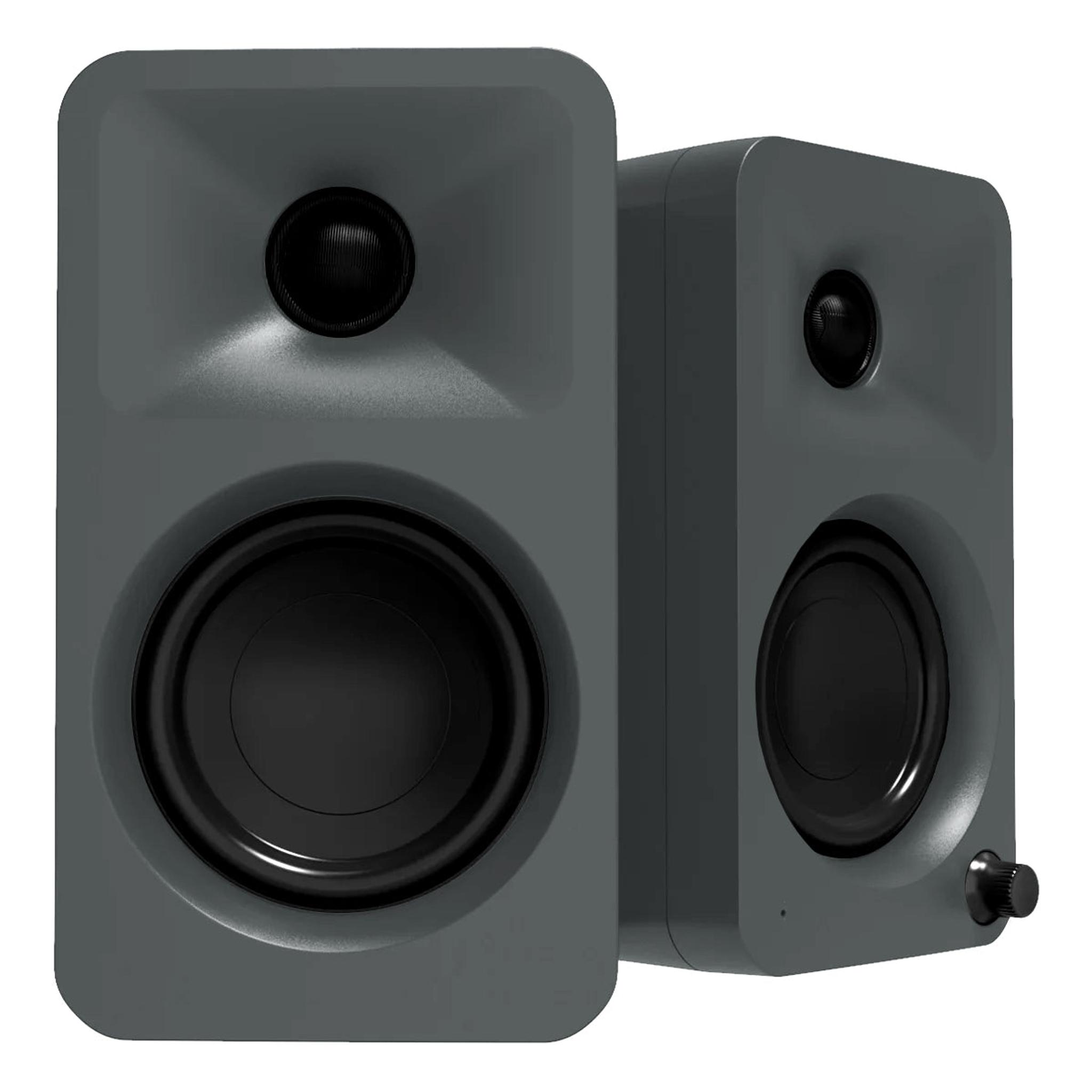 Kanto ORA Powered Reference Desktop Speakers with Bluetooth - Pair (Matte Gray) thumbnail 5