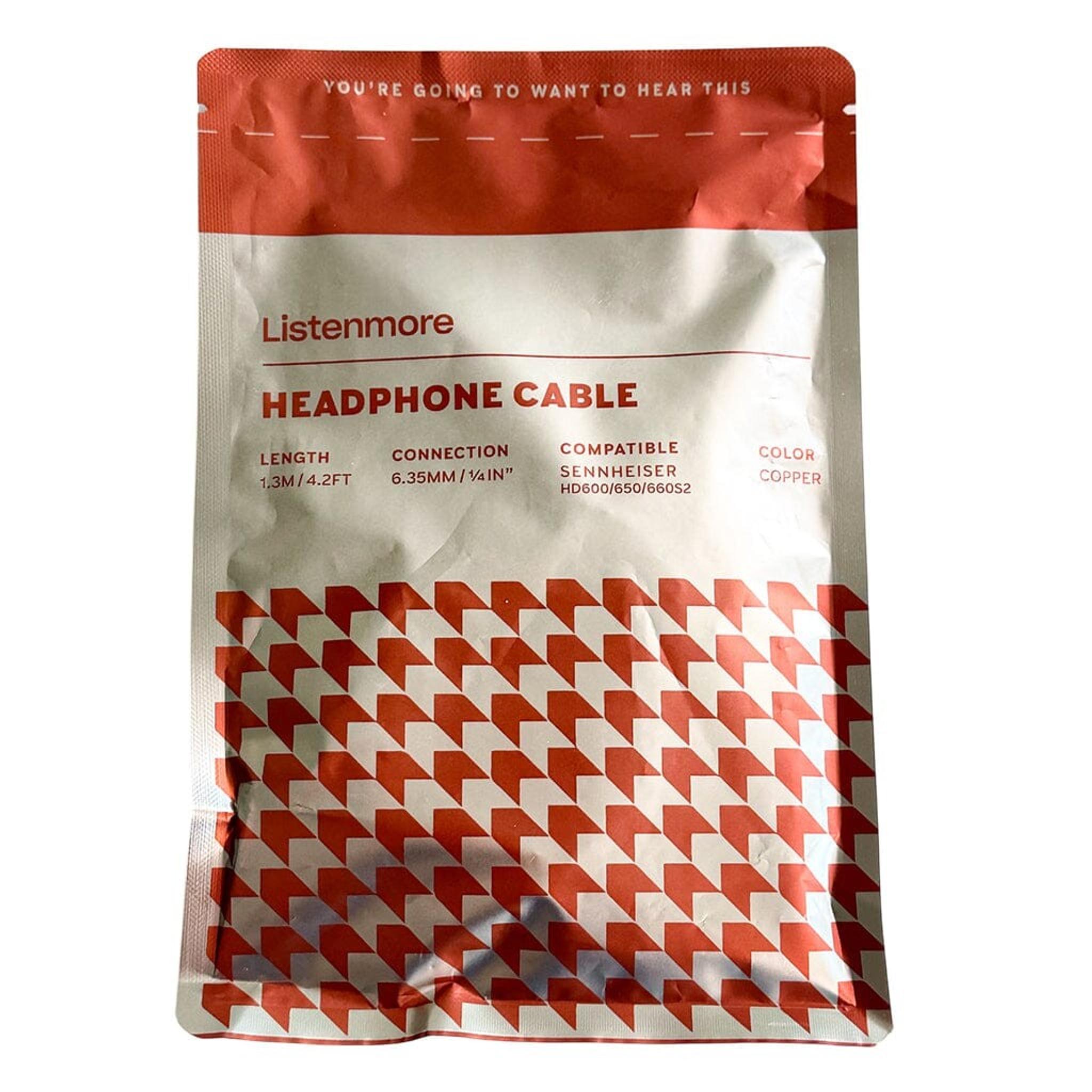 Etched Headphone Cable for Sennheiser HD 600 Series thumbnail 8