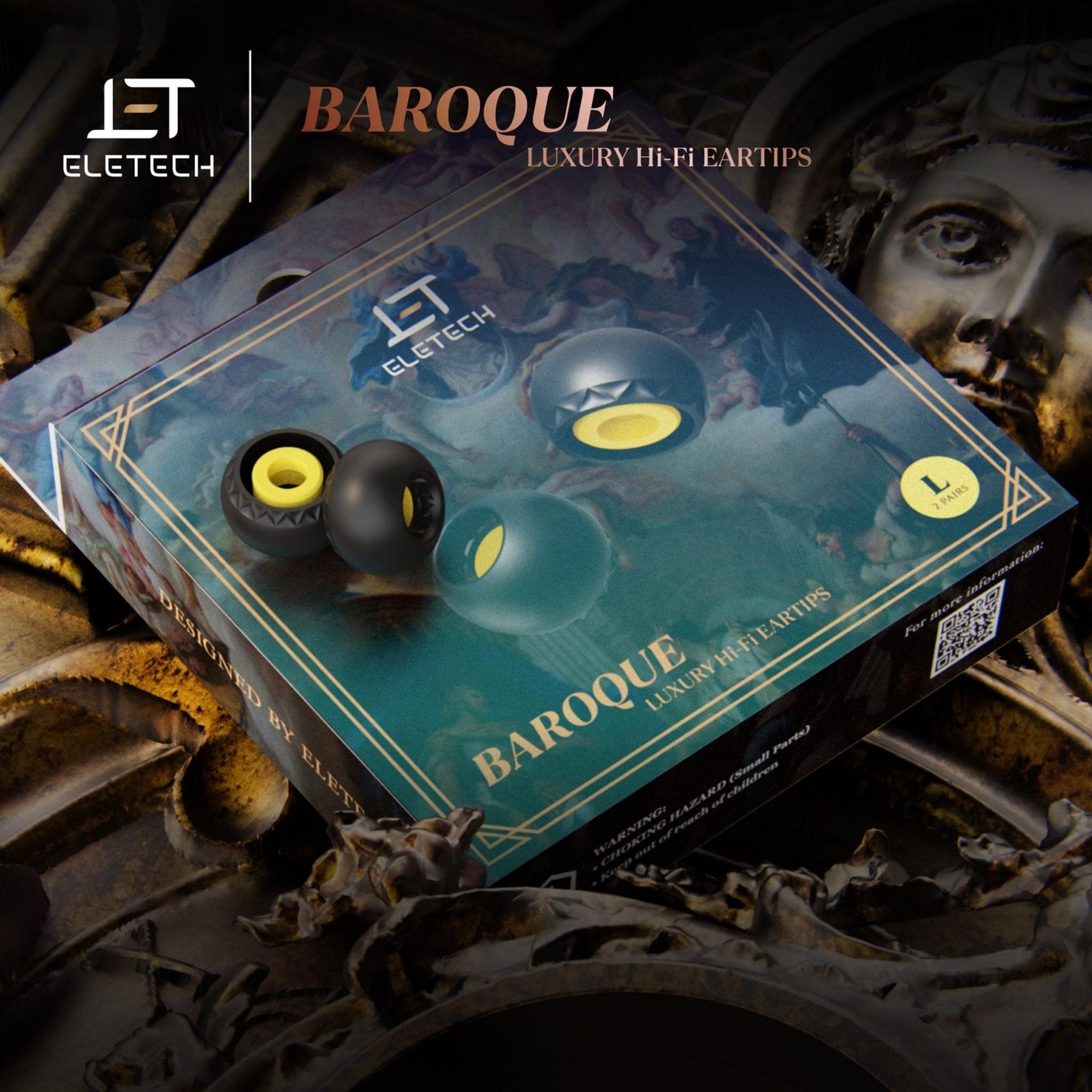 Eletech Baroque | Luxury HiFi Eartips for IEMs thumbnail 5