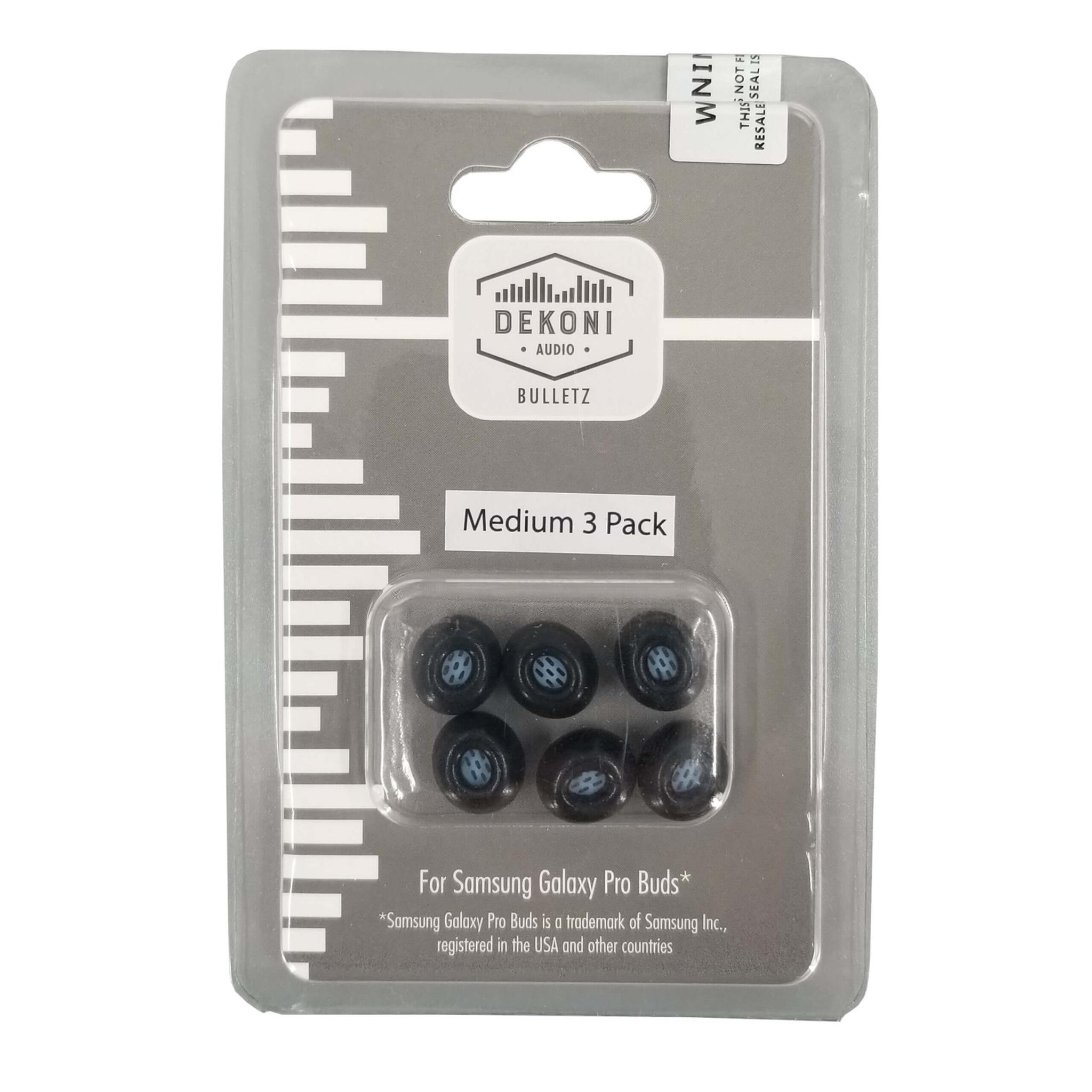 Memory Foam IEM Tips Black - Samsung Galaxy Buds Pro thumbnail 6