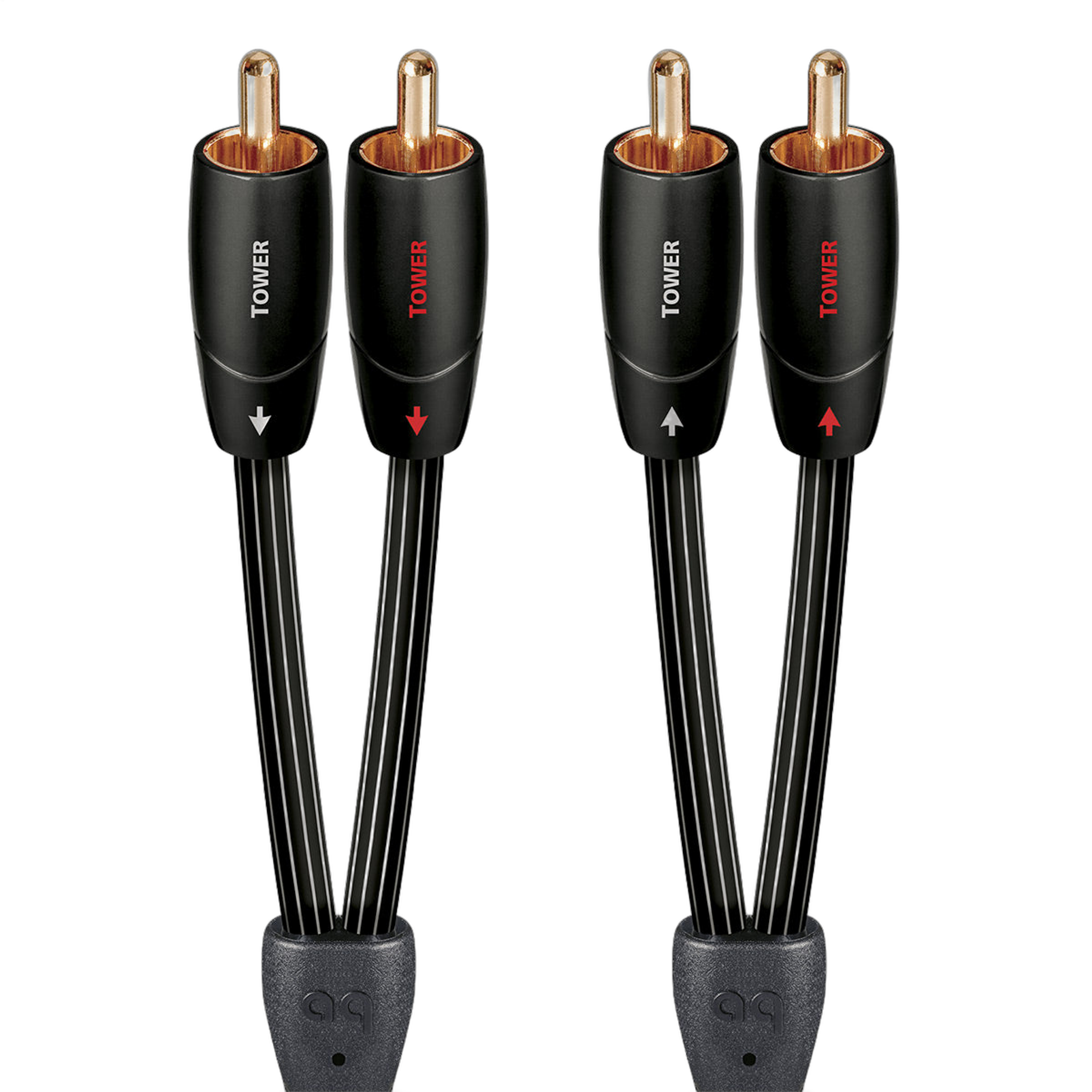 AudioQuest Tower RCA Male to RCA Male Cable (3.28 ft.)