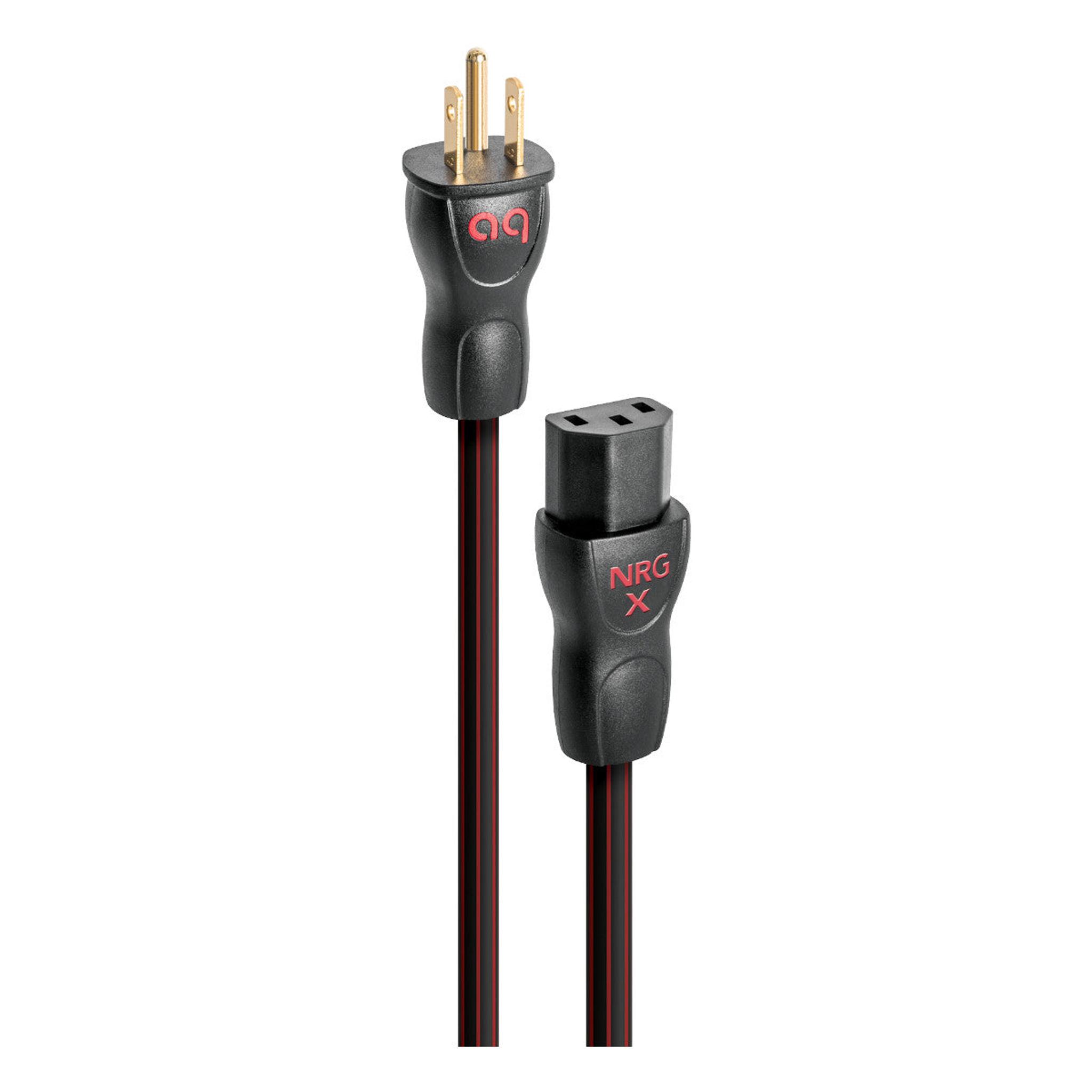 AudioQuest NRG-X3 Power Cable for Amplifiers and Power Conditioners - 14.76 ft (4.5m) - Image 1