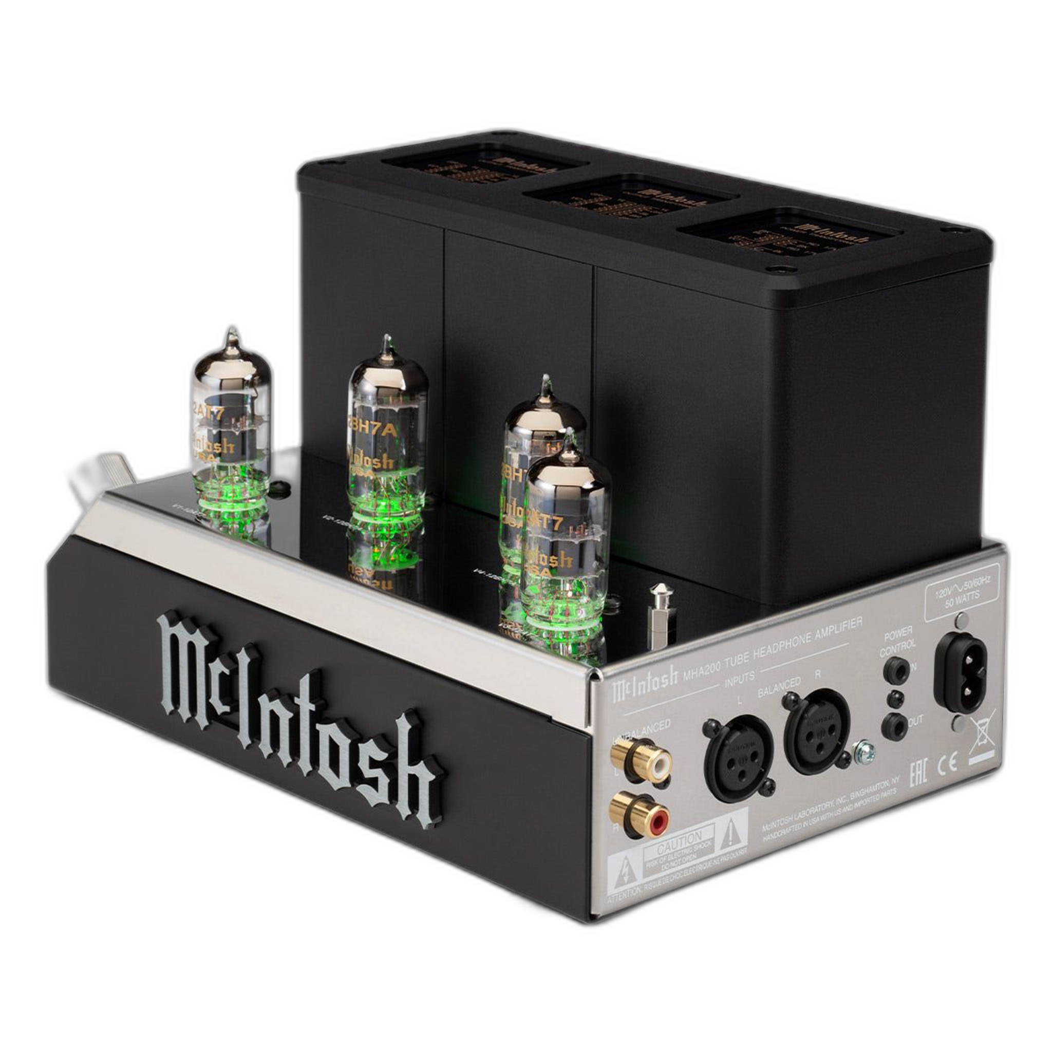 McIntosh MHA200 2-Channel Vacuum Tube Headphone Amplifier thumbnail 9