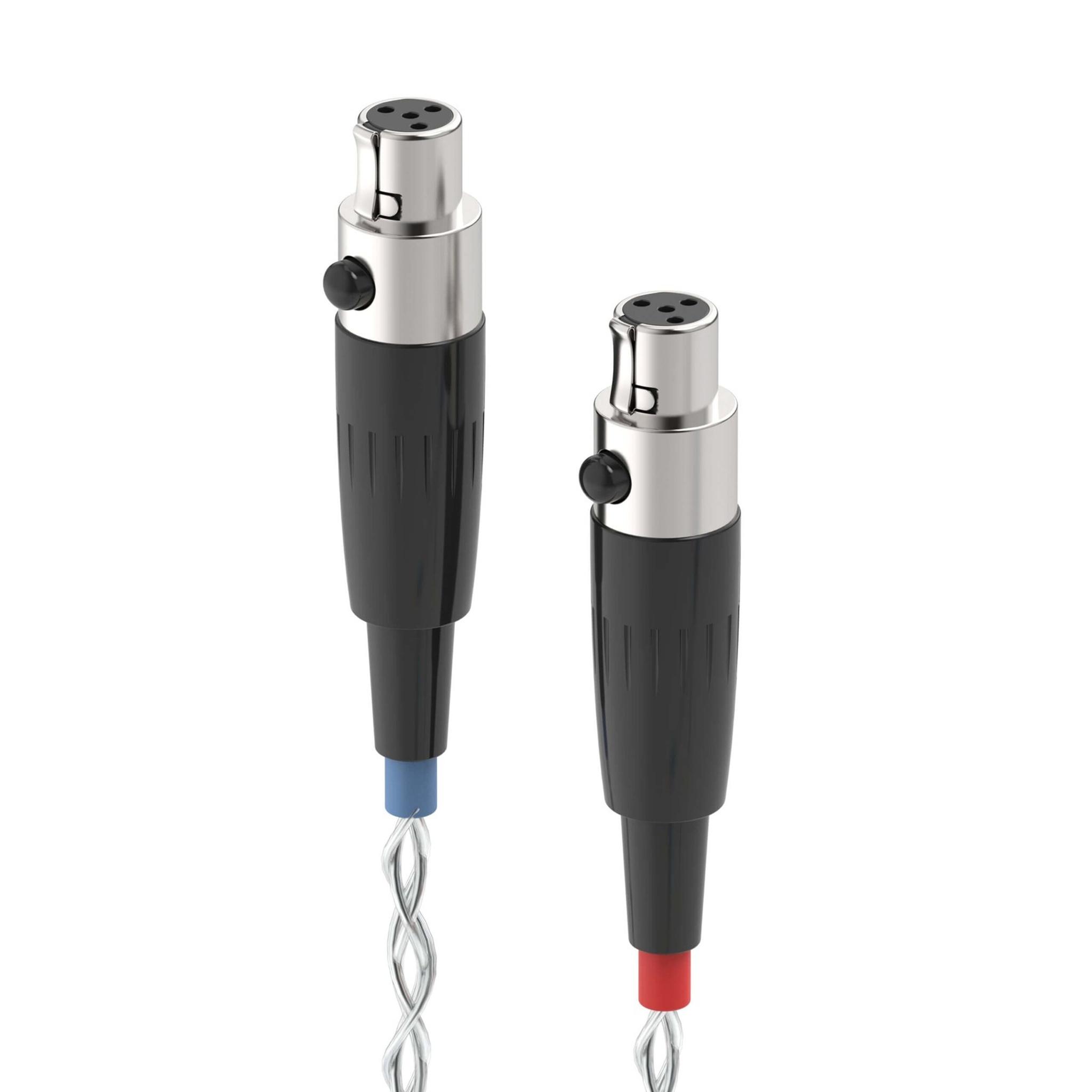 Dekoni Audio Ensemble 1/4" 52" Braided Cable with 4-pin Mini XLR Headphone Connectors thumbnail 4