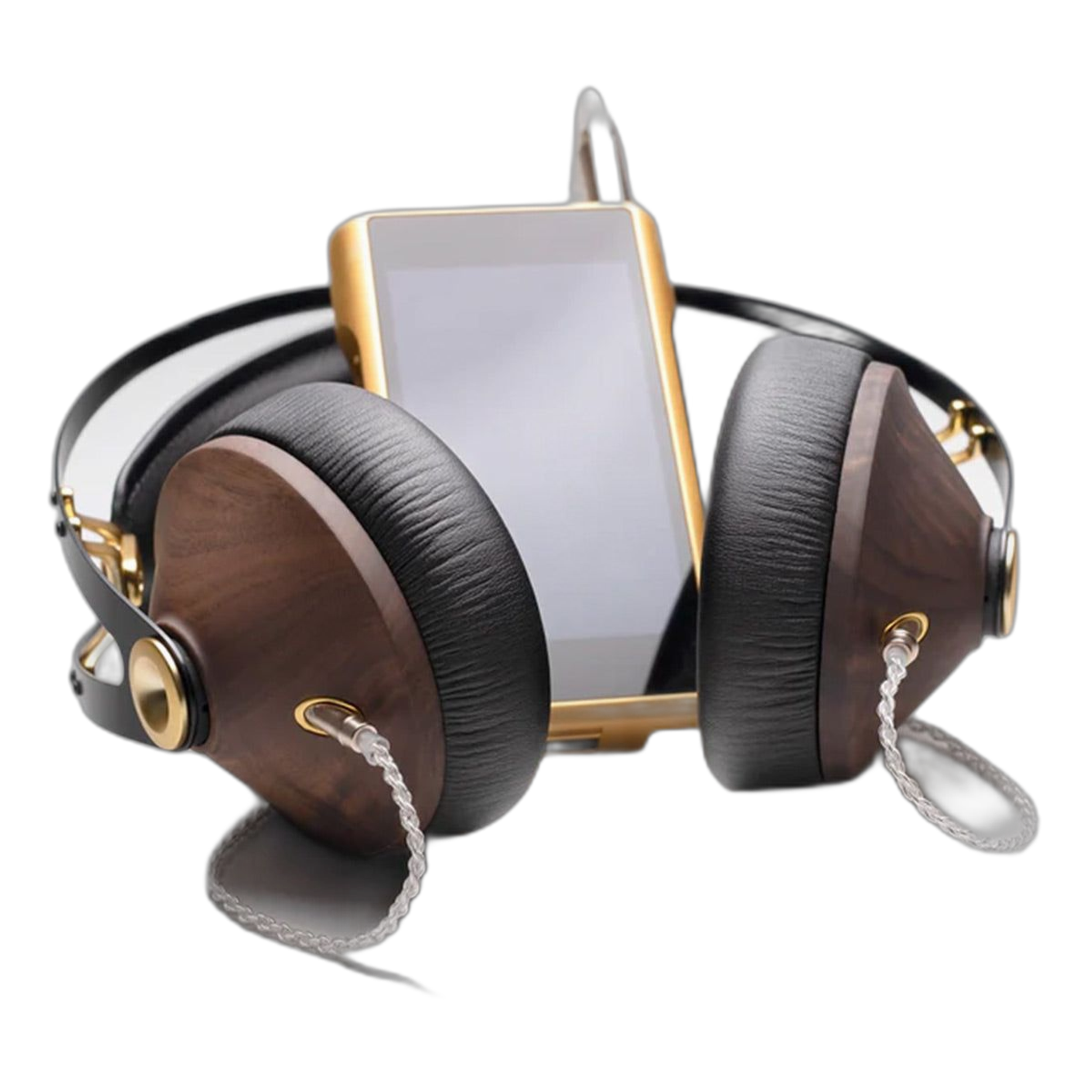 Meze Audio Mono 3.5mm to Balanced 4.4mm Silver-Plated Headphone Cable - 3.9ft. thumbnail 5