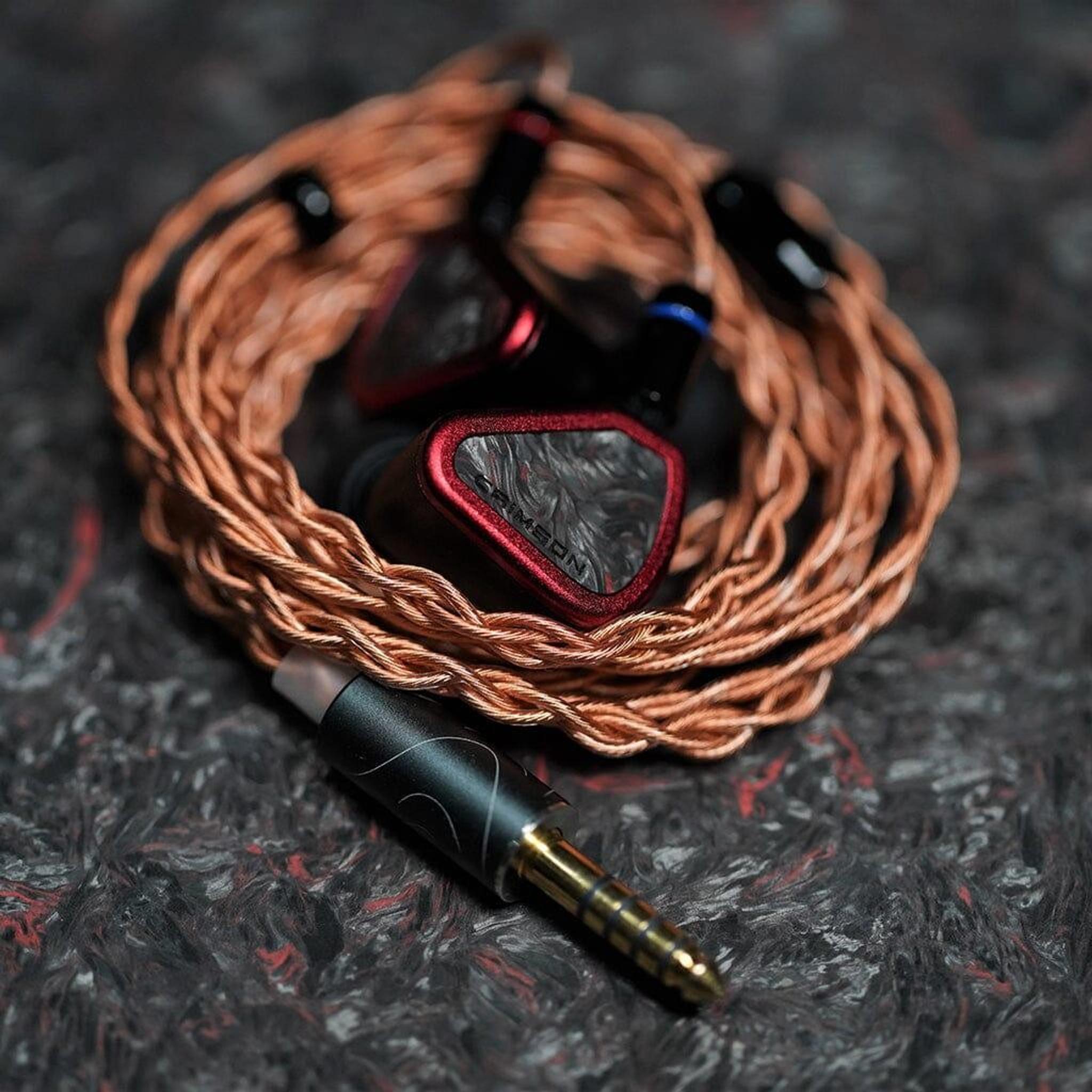 Symphonium Audio Crimson In-Ear Headphones thumbnail 3