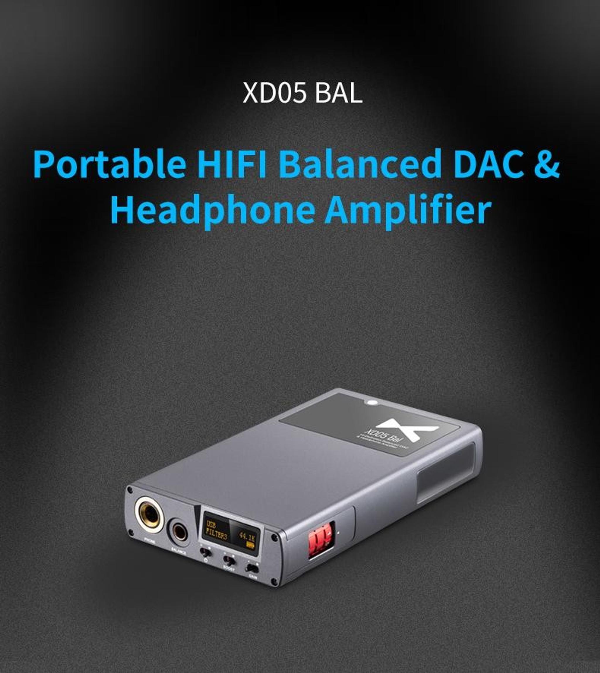 xDuoo XD-05 BAL Balanced DAC/Amp thumbnail 3