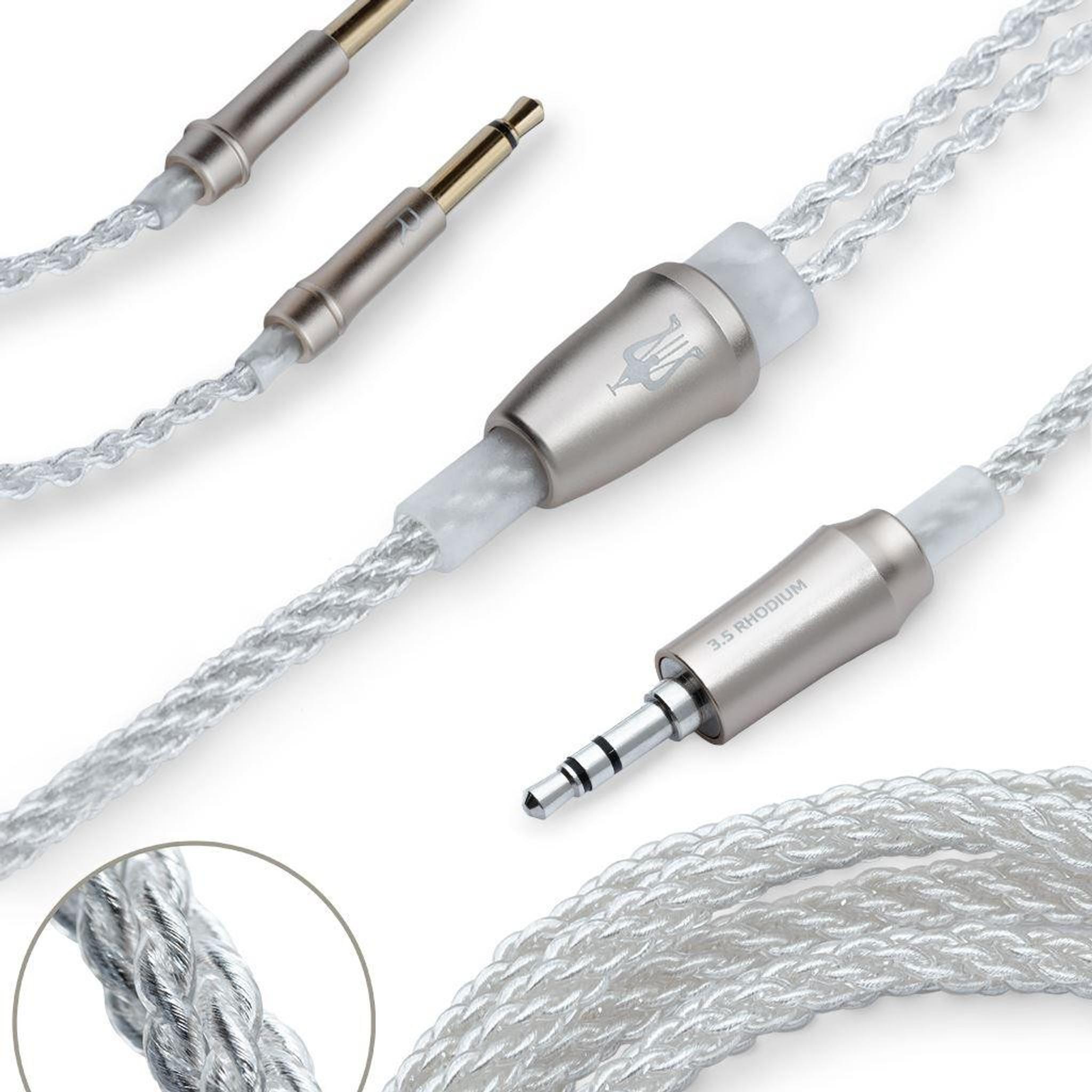 Meze Audio 99 Series Silver Replacement cable (2.5mm, 3.5mm or 4.4mm) thumbnail 3